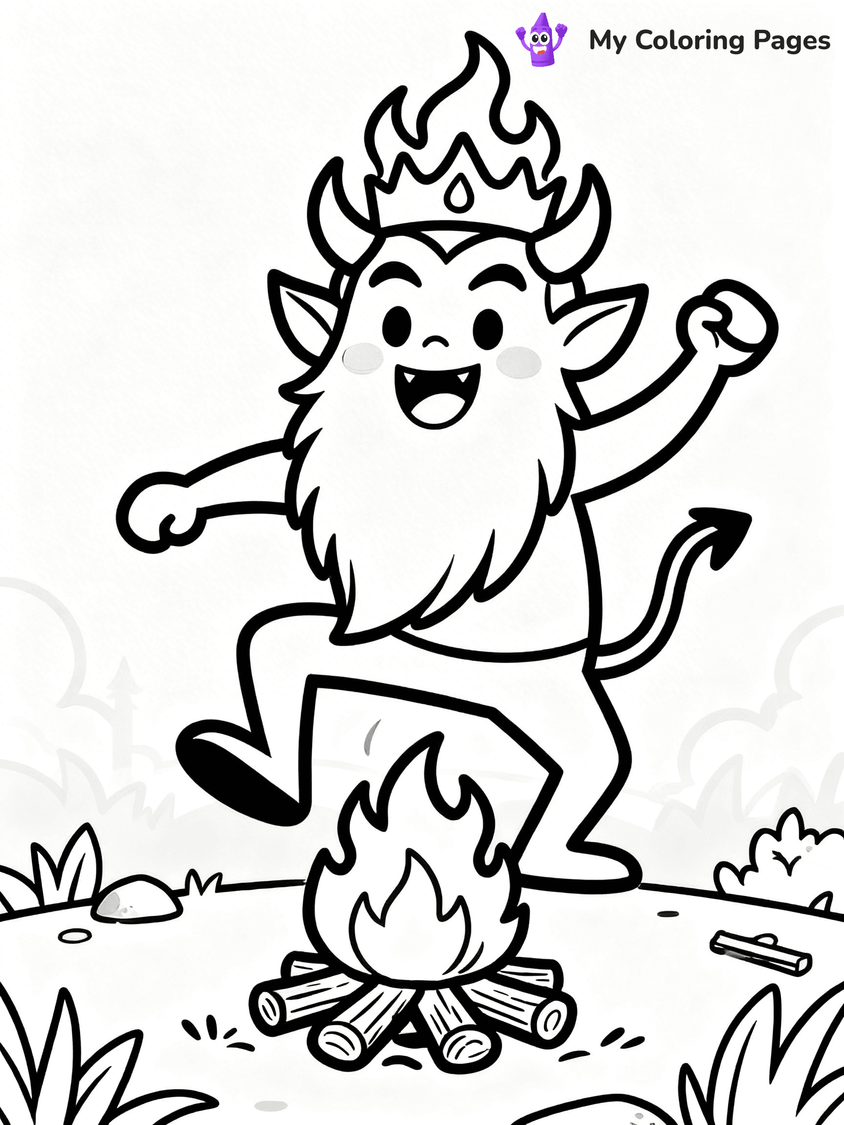 Devil Coloring Pages - 37