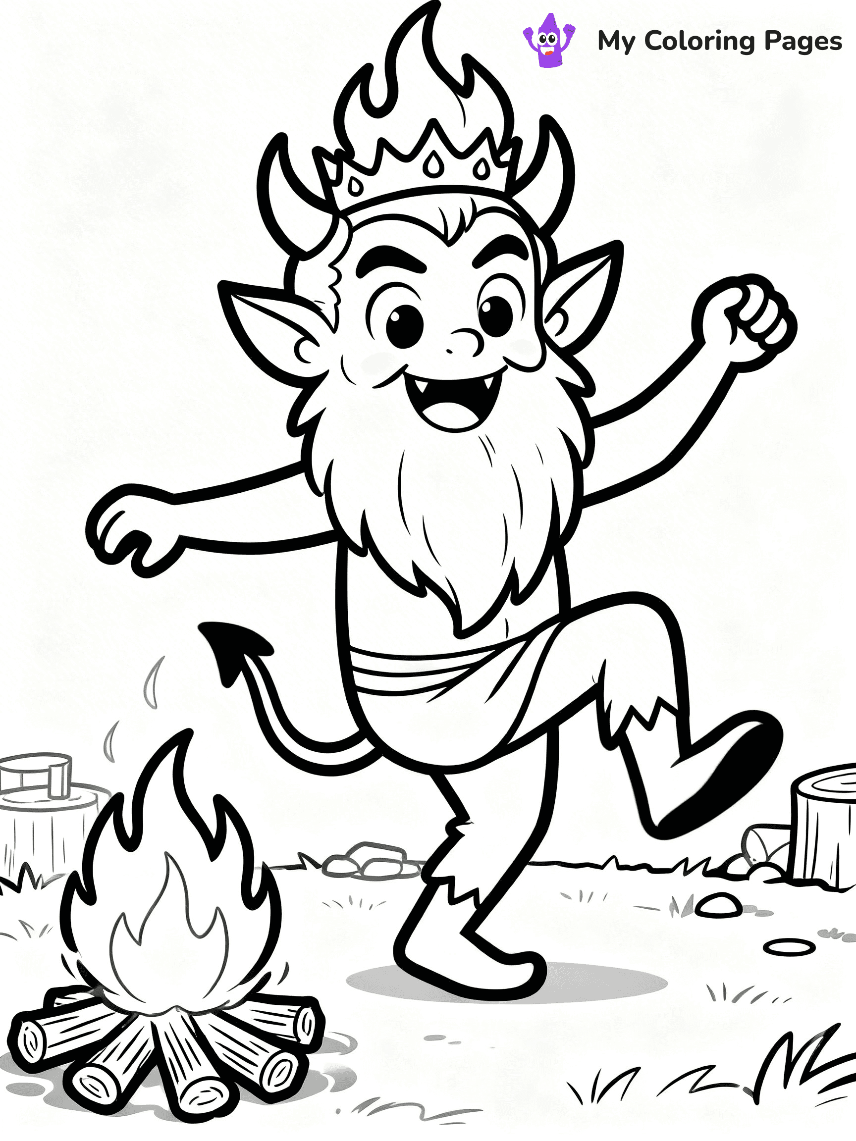 Devil Coloring Pages - 36