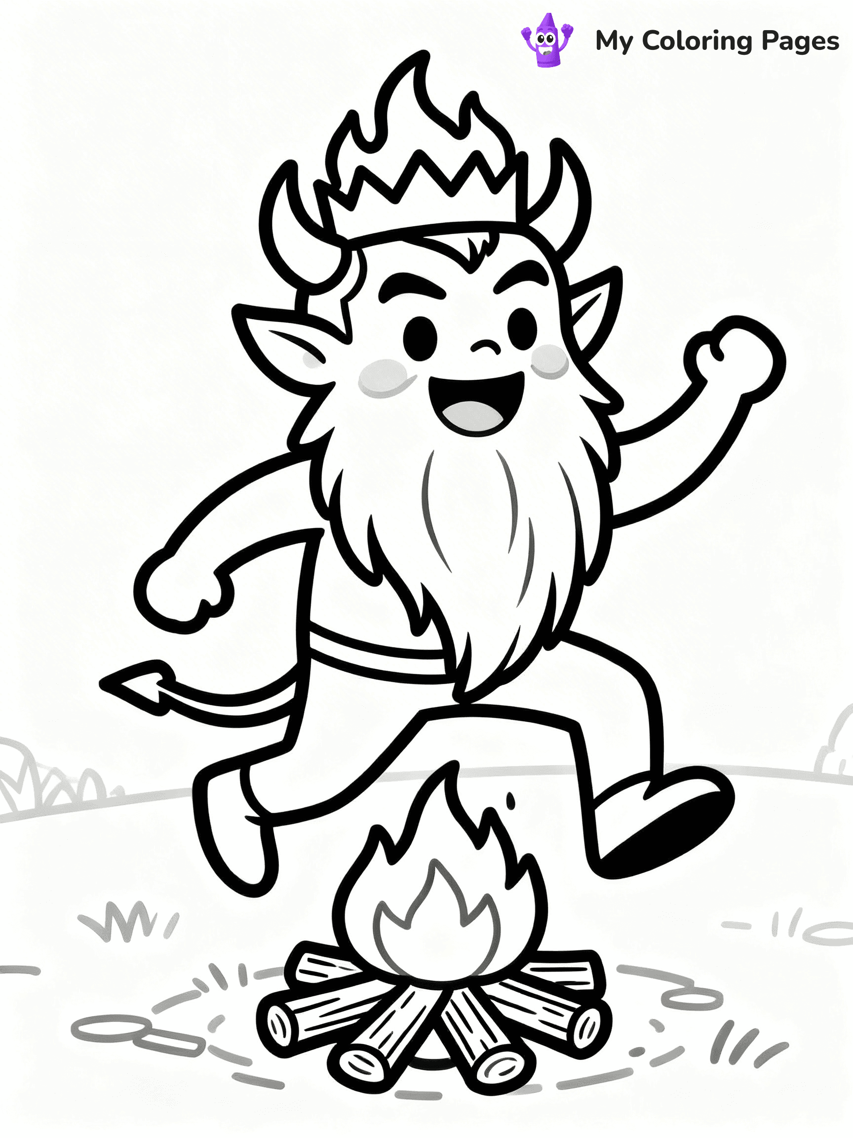 Devil Coloring Pages - 33