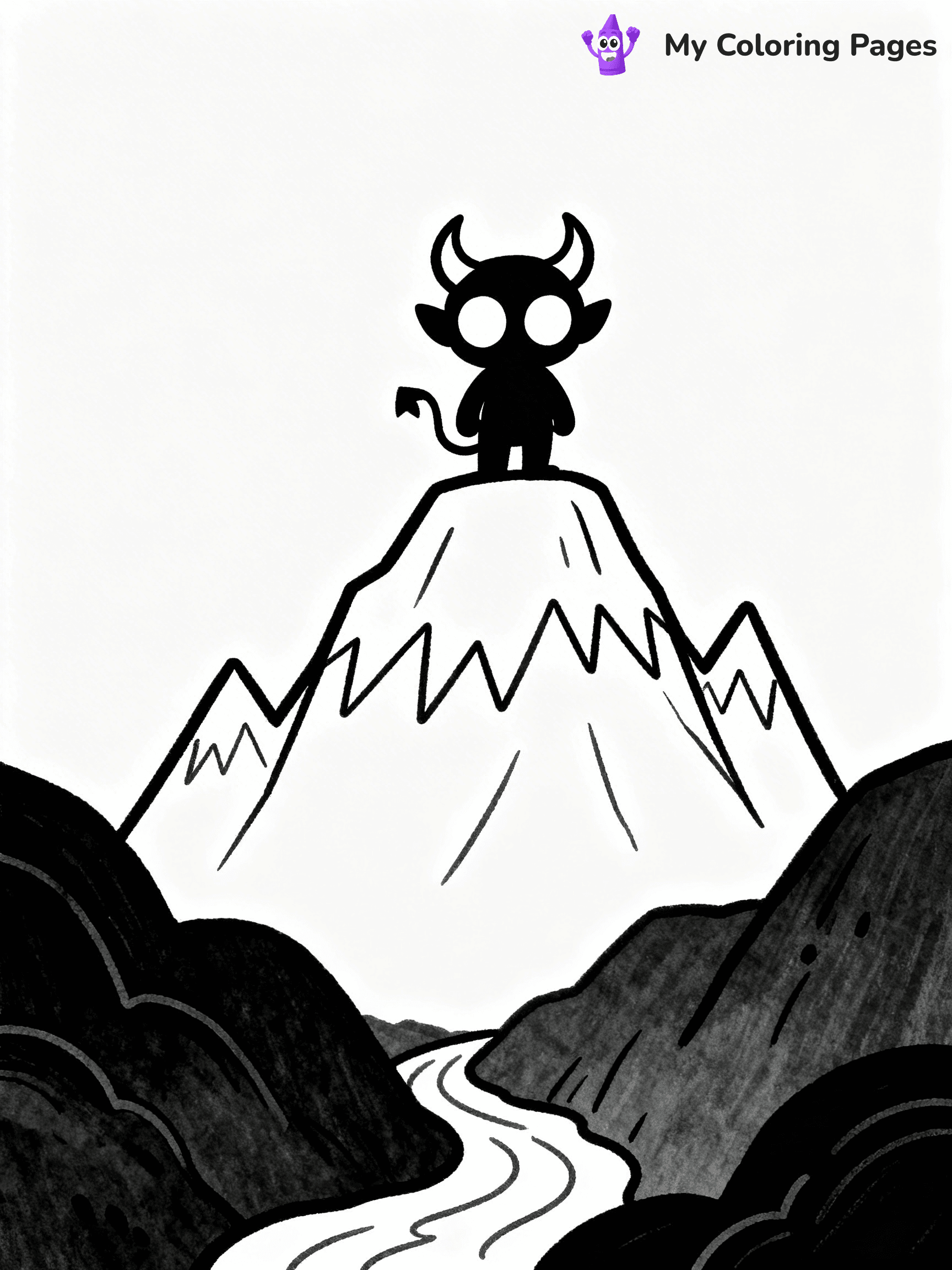 Devil Coloring Pages - 25