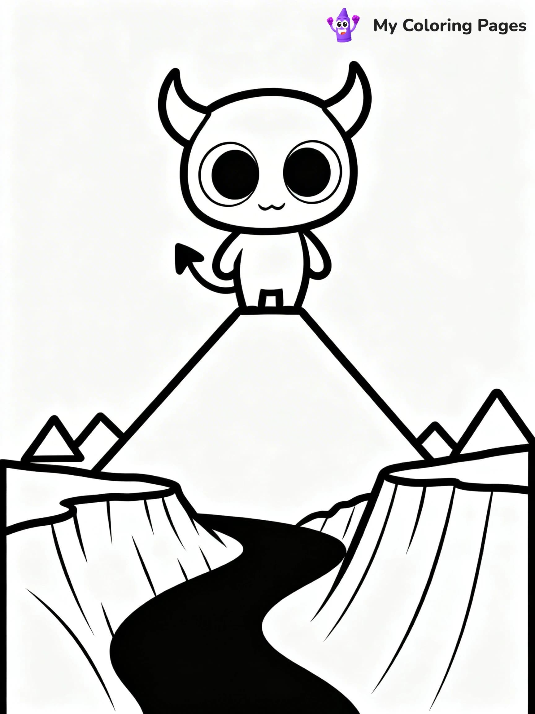 Devil Coloring Pages - 23