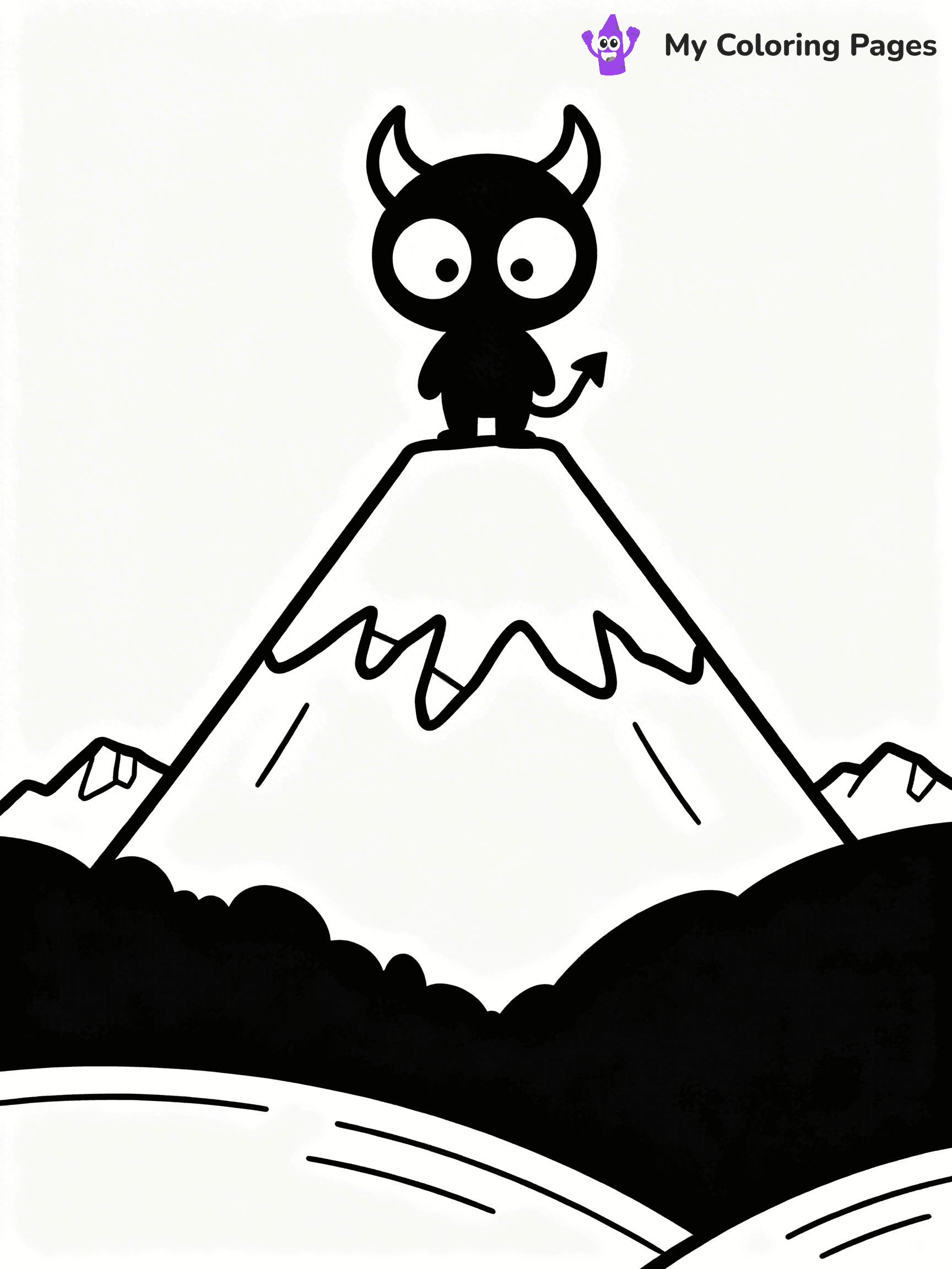 Devil Coloring Pages - 22