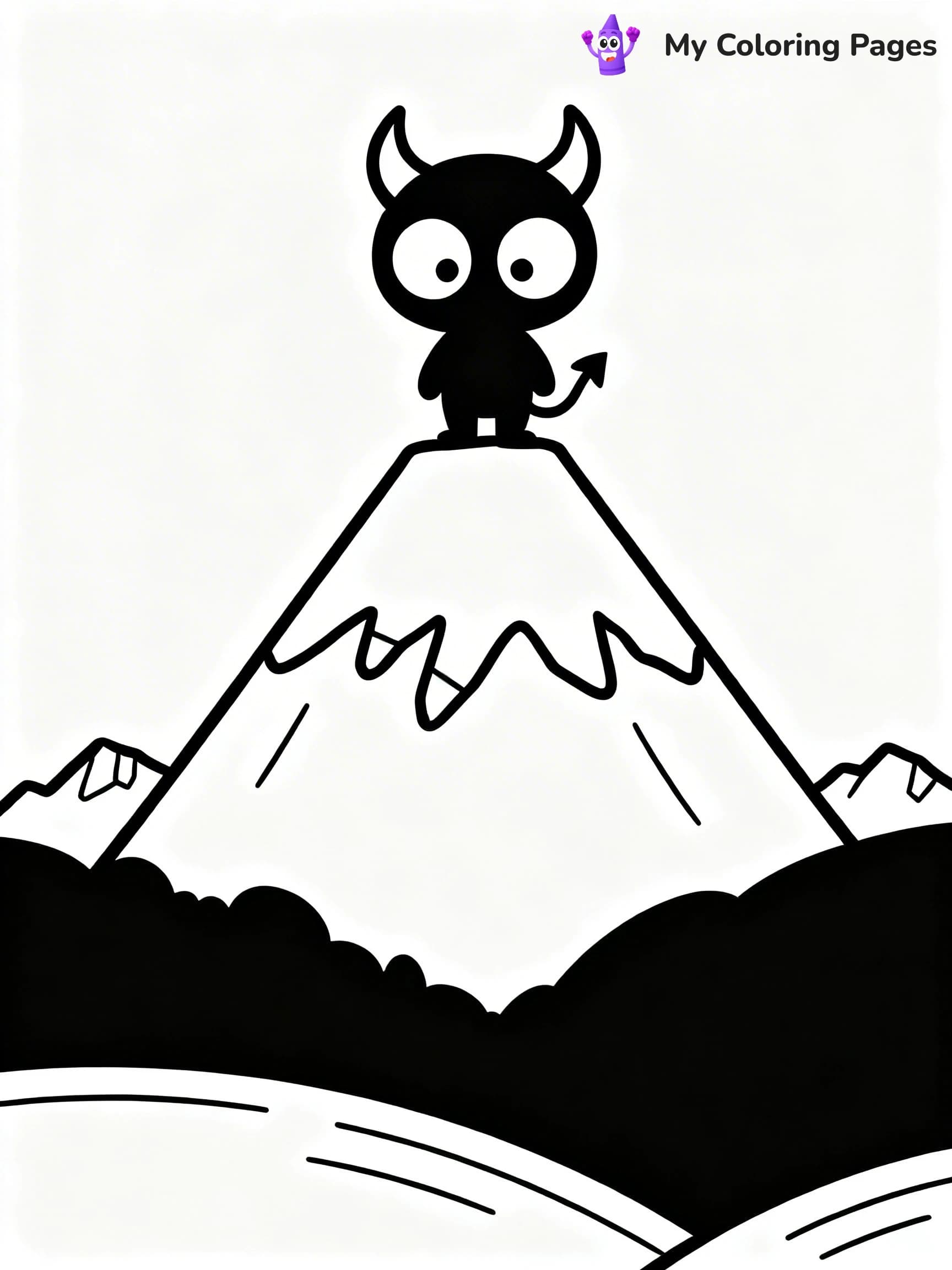 Devil Coloring Pages - 22