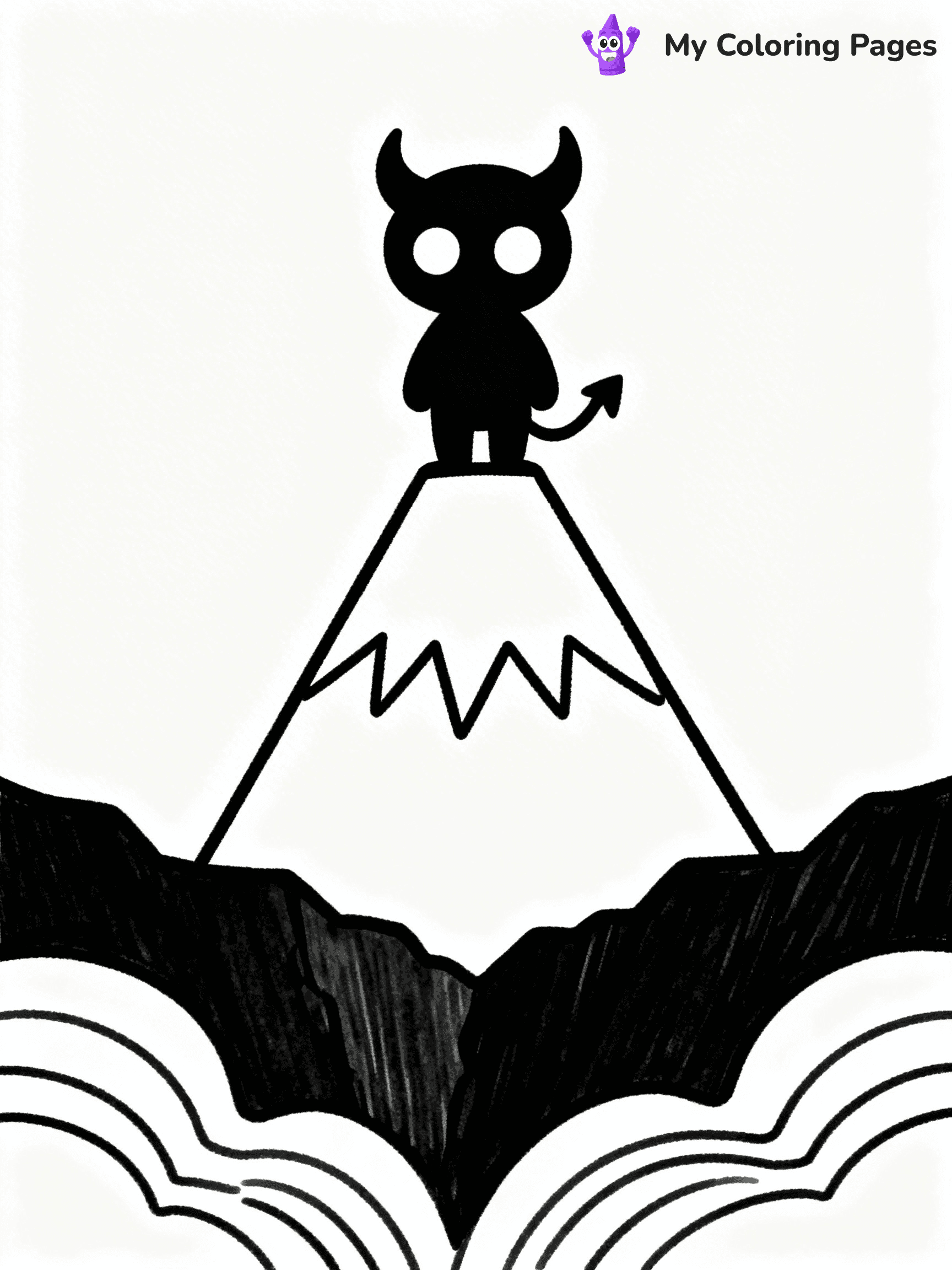 Devil Coloring Pages - 21