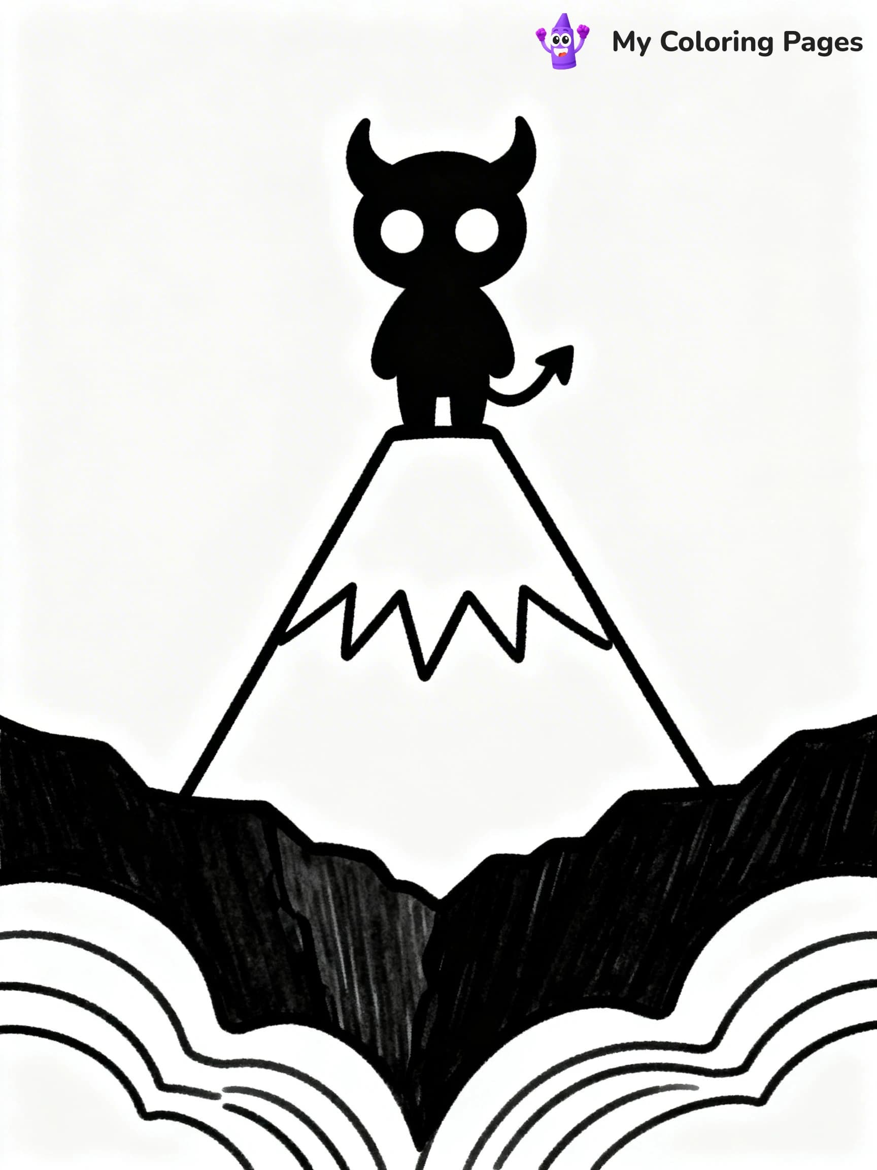 Devil Coloring Pages - 21