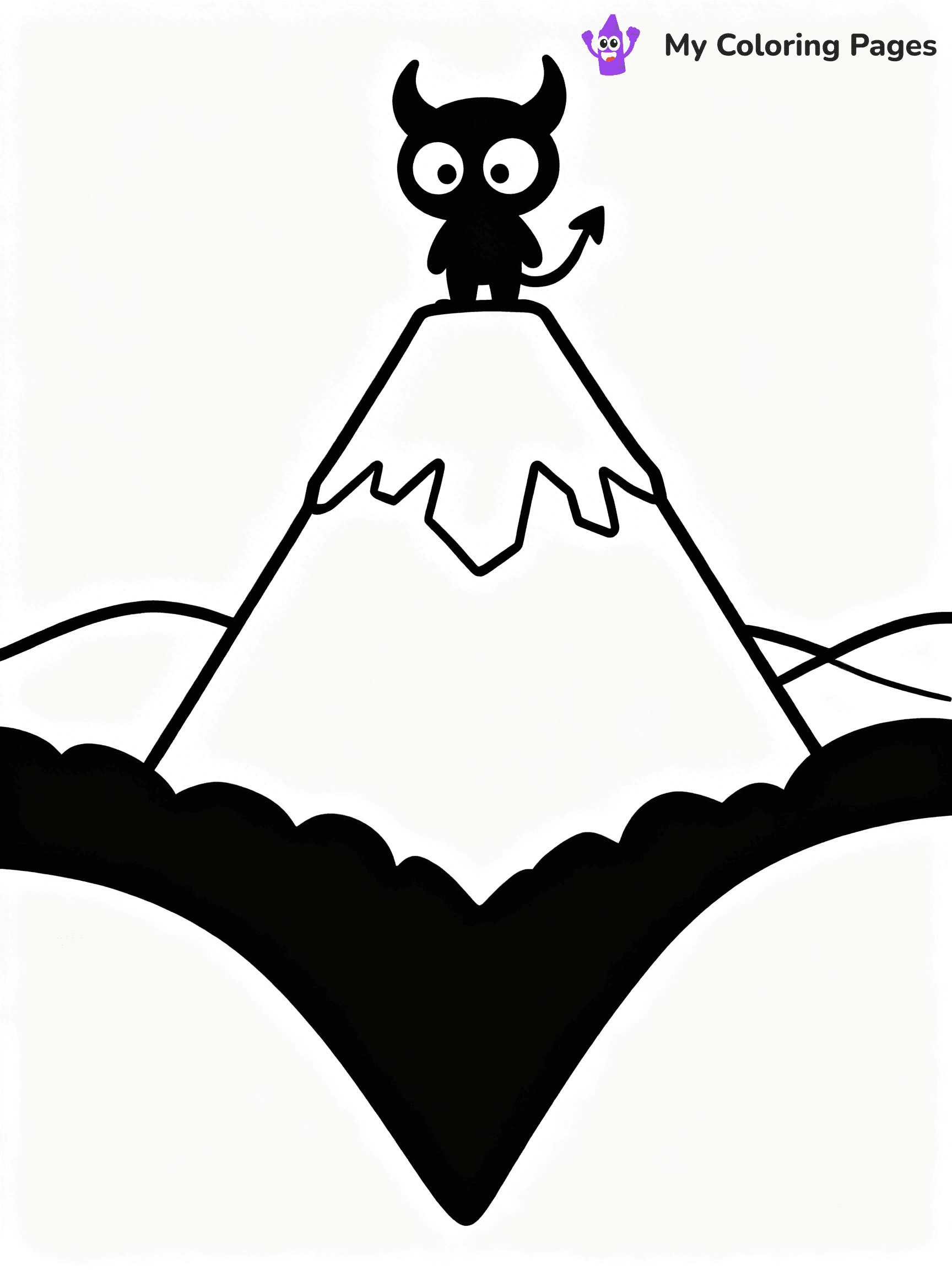 Devil Coloring Pages - 20