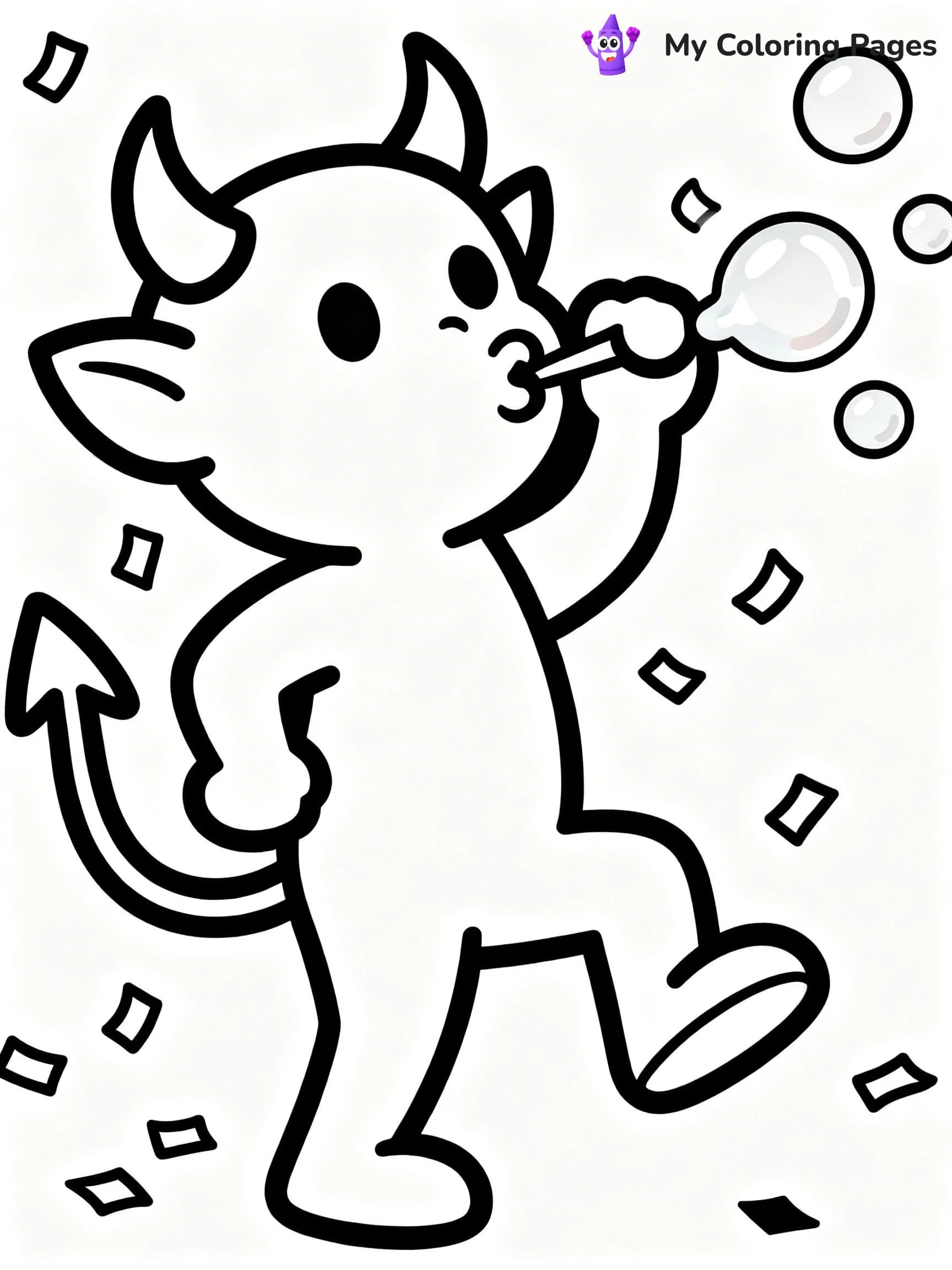 Devil Coloring Pages - 18
