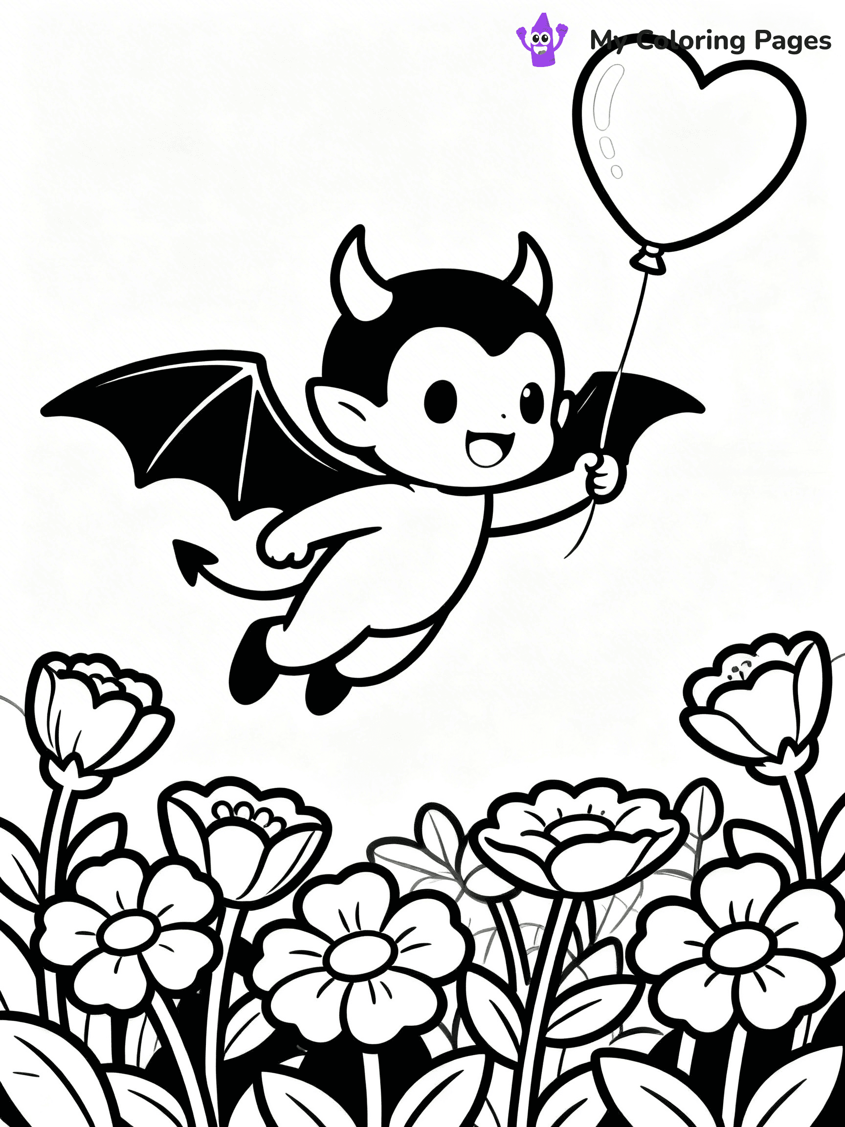 Devil Coloring Pages - 6