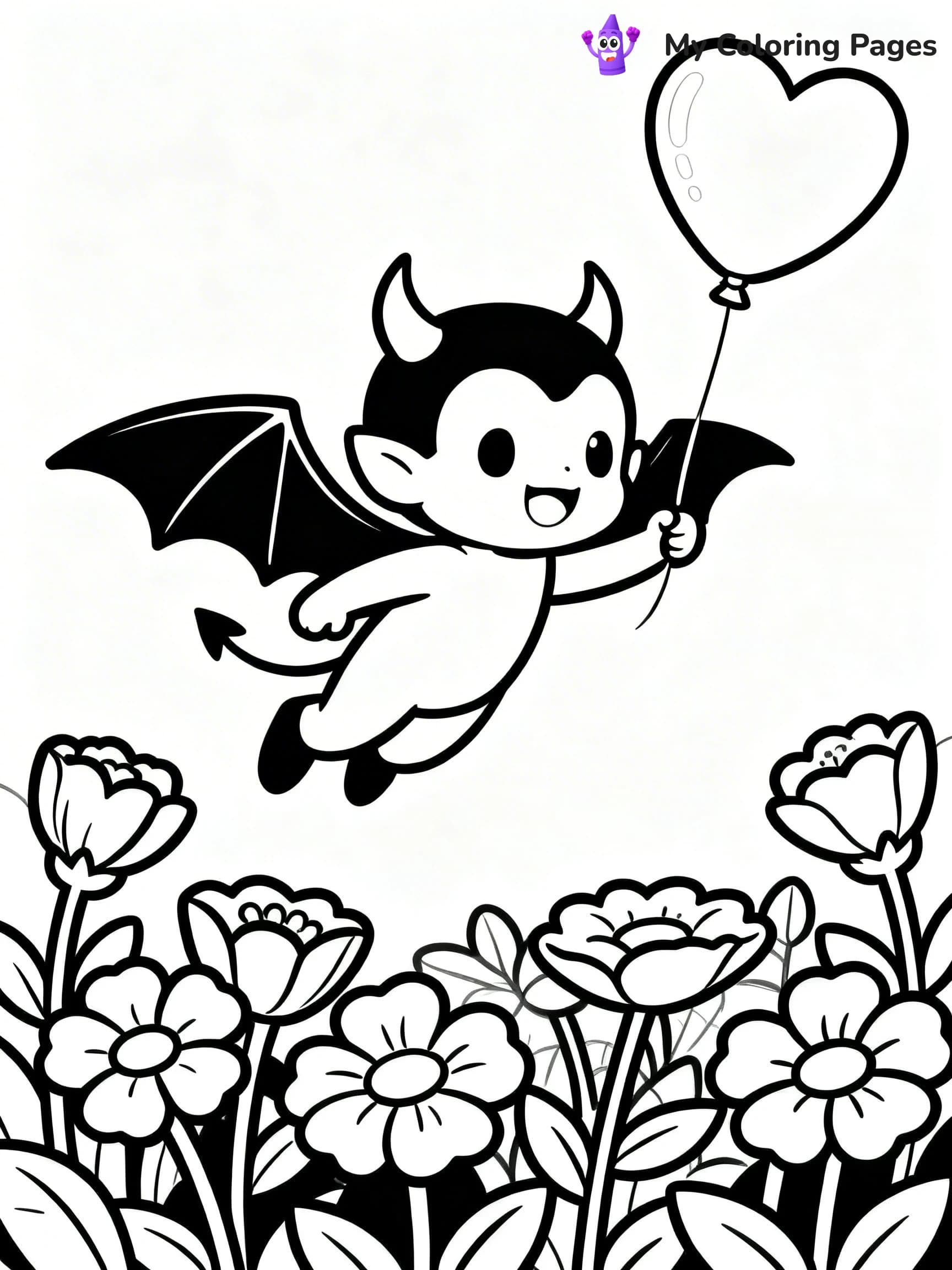 Devil Coloring Pages - 6