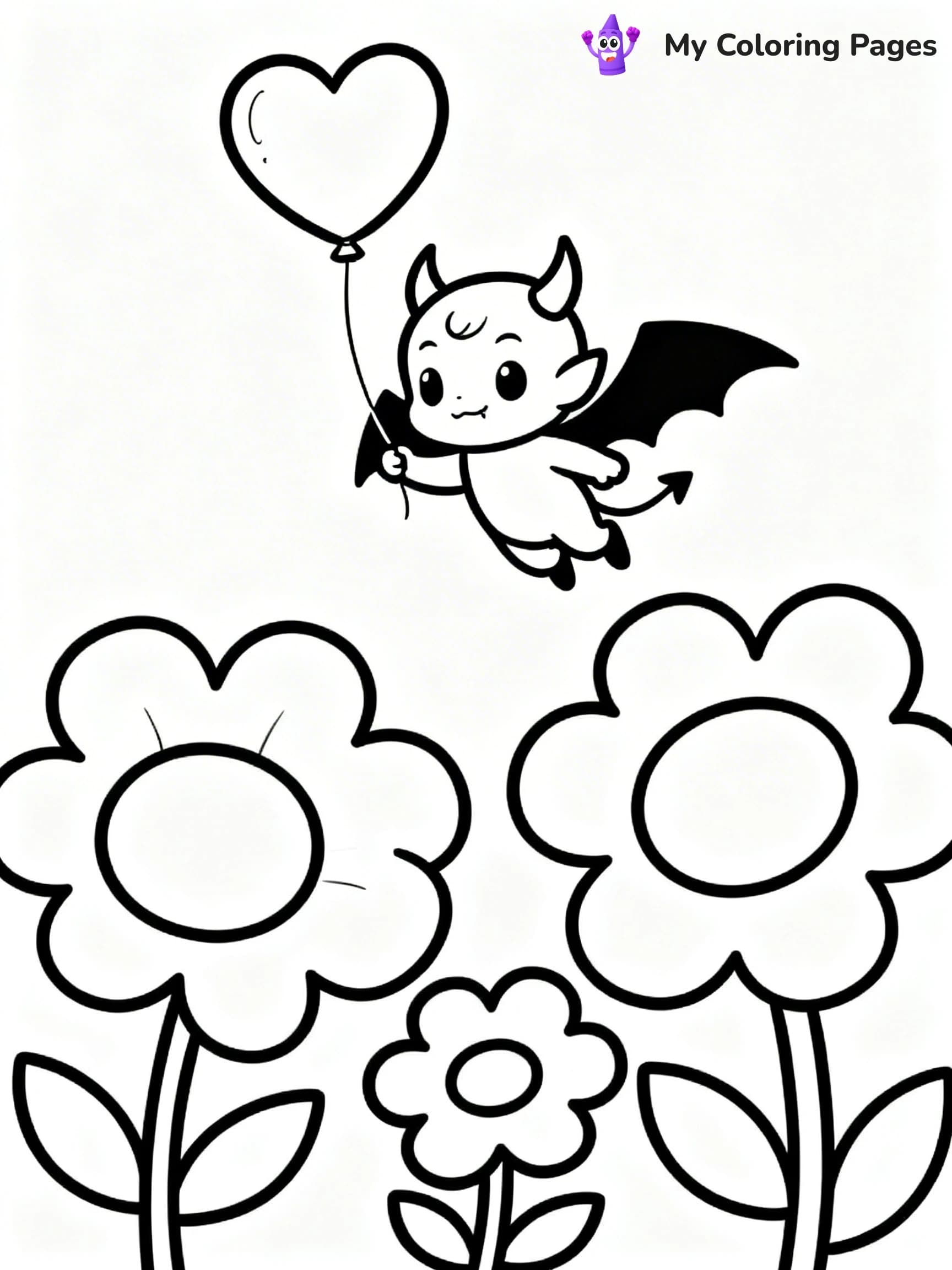 Devil Coloring Pages - 4