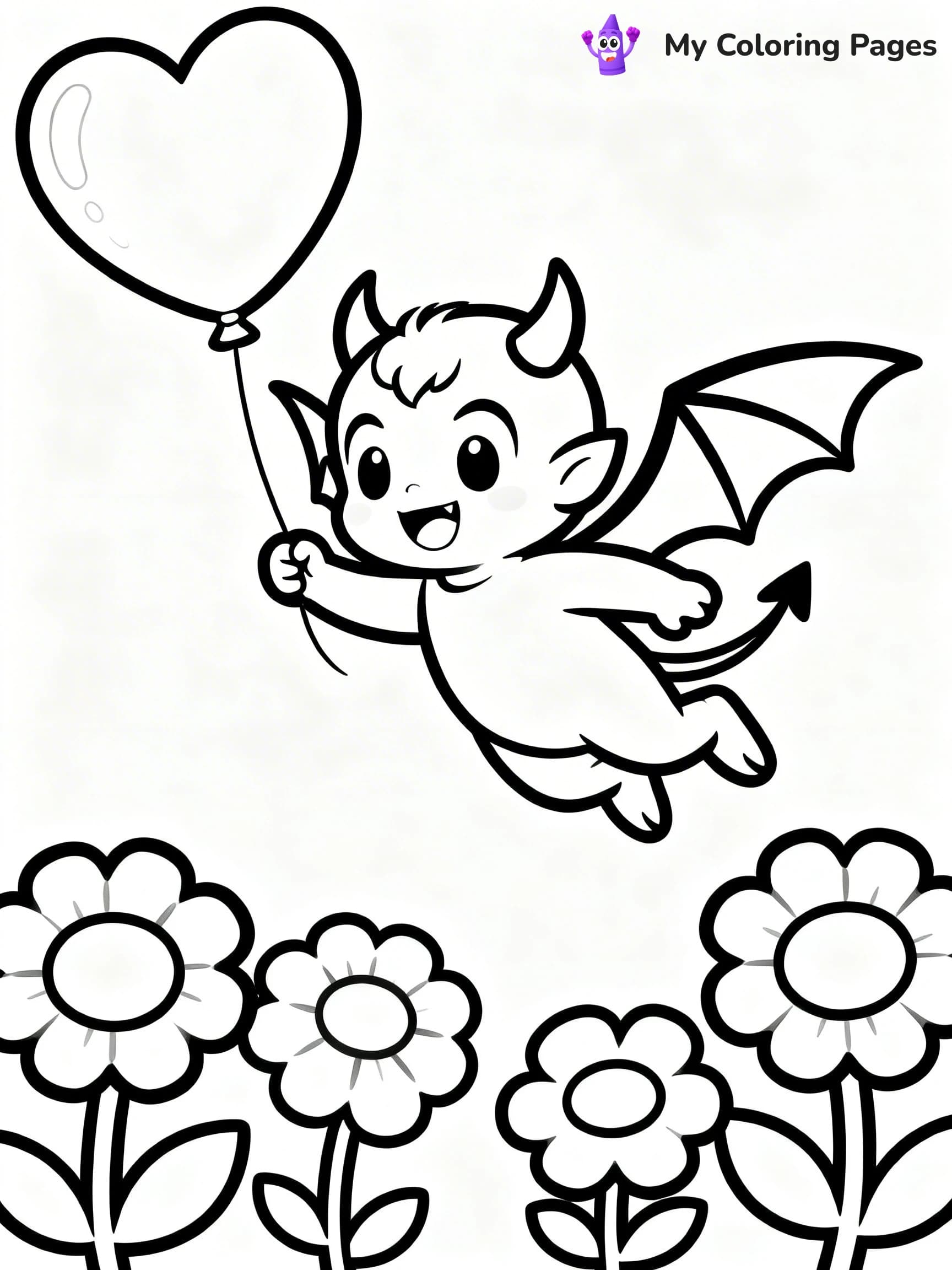 Devil Coloring Pages - 2