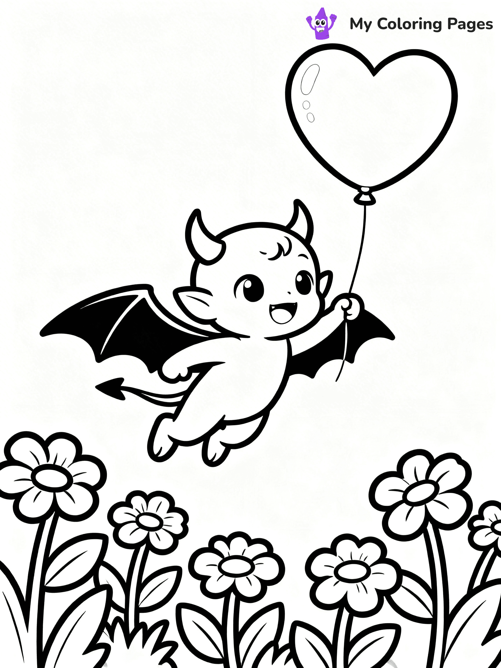 Devil Coloring Pages - 1