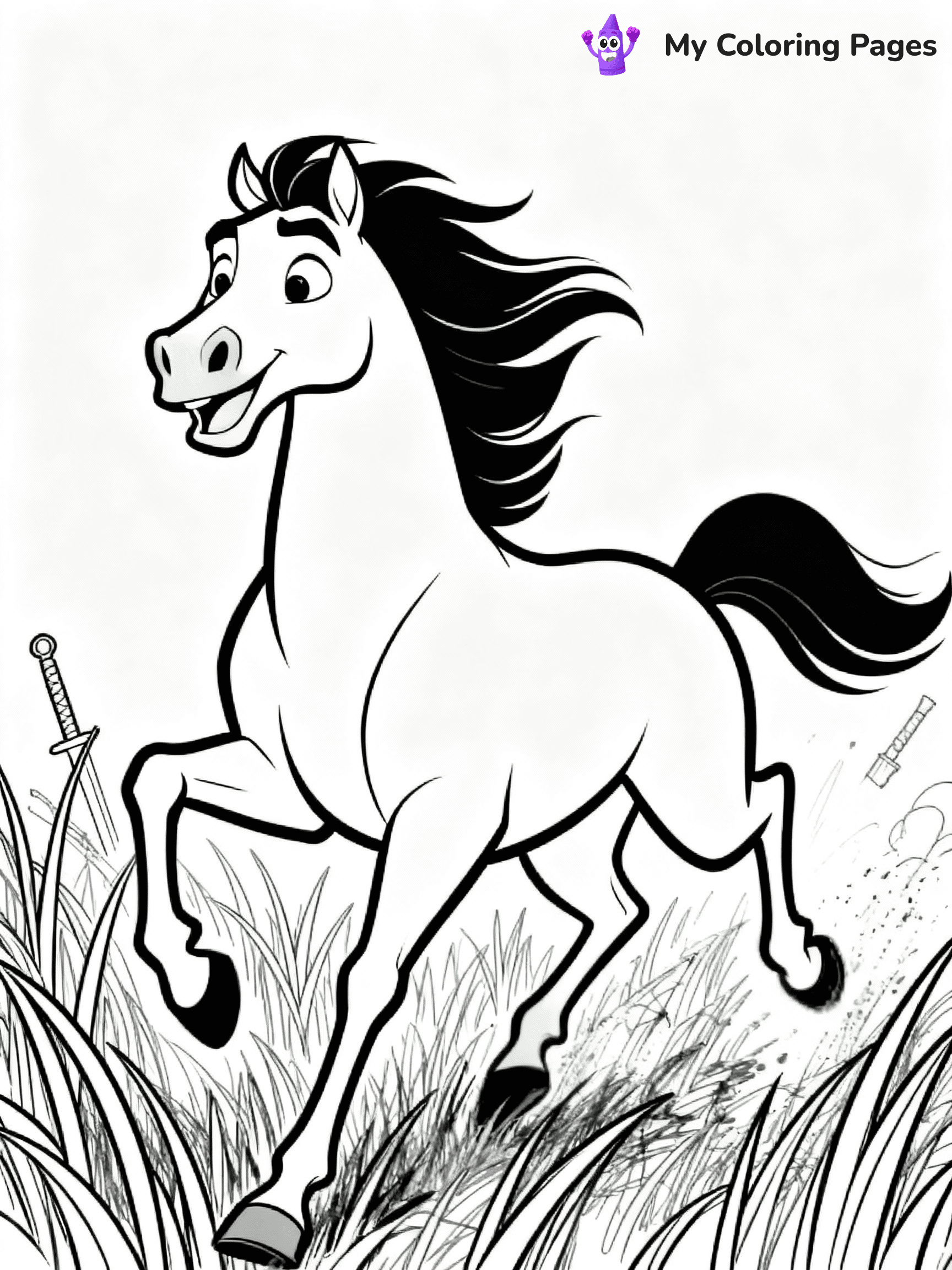 Mulan Coloring Pages - 31