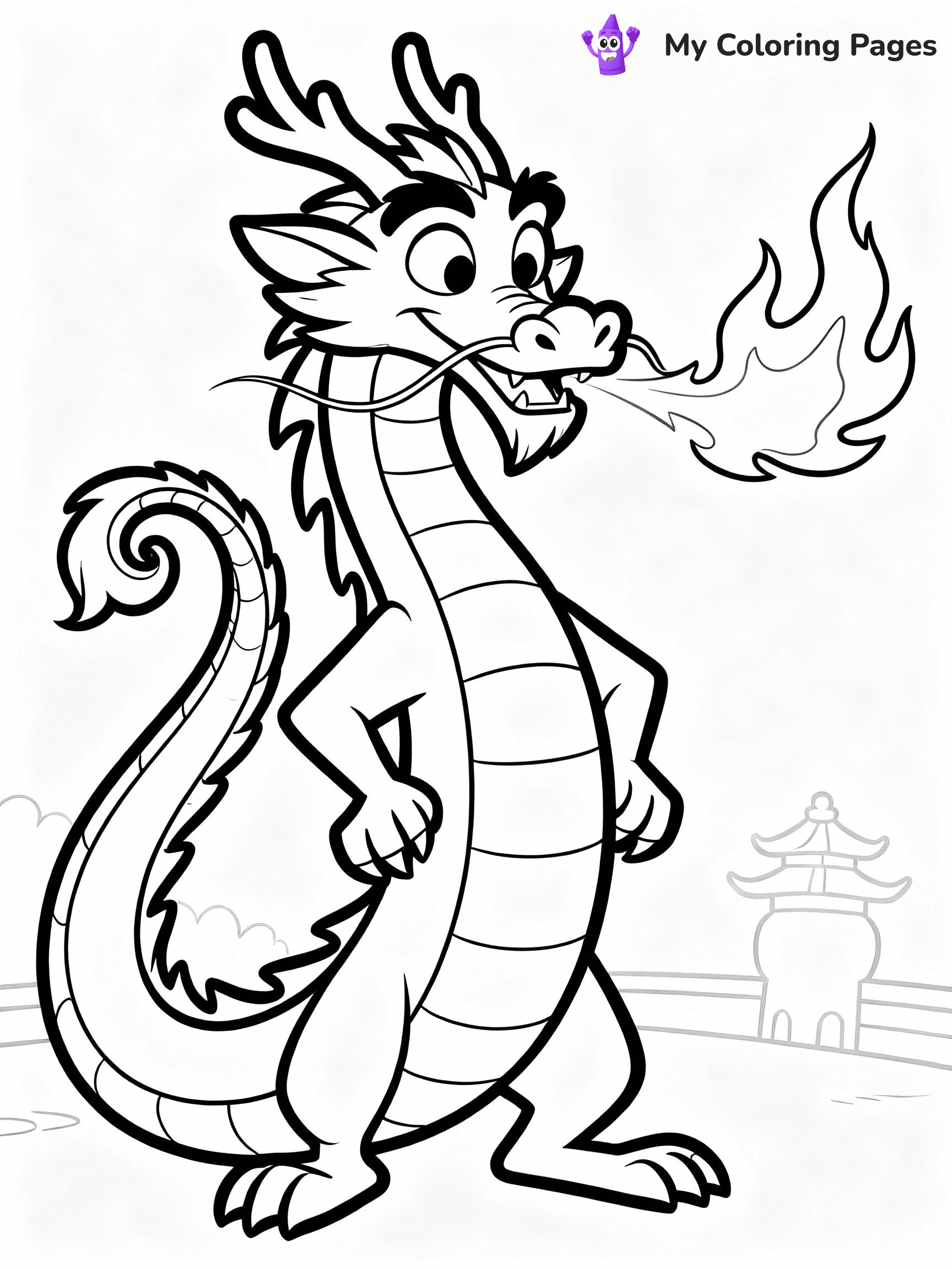 Mulan Coloring Pages - 22