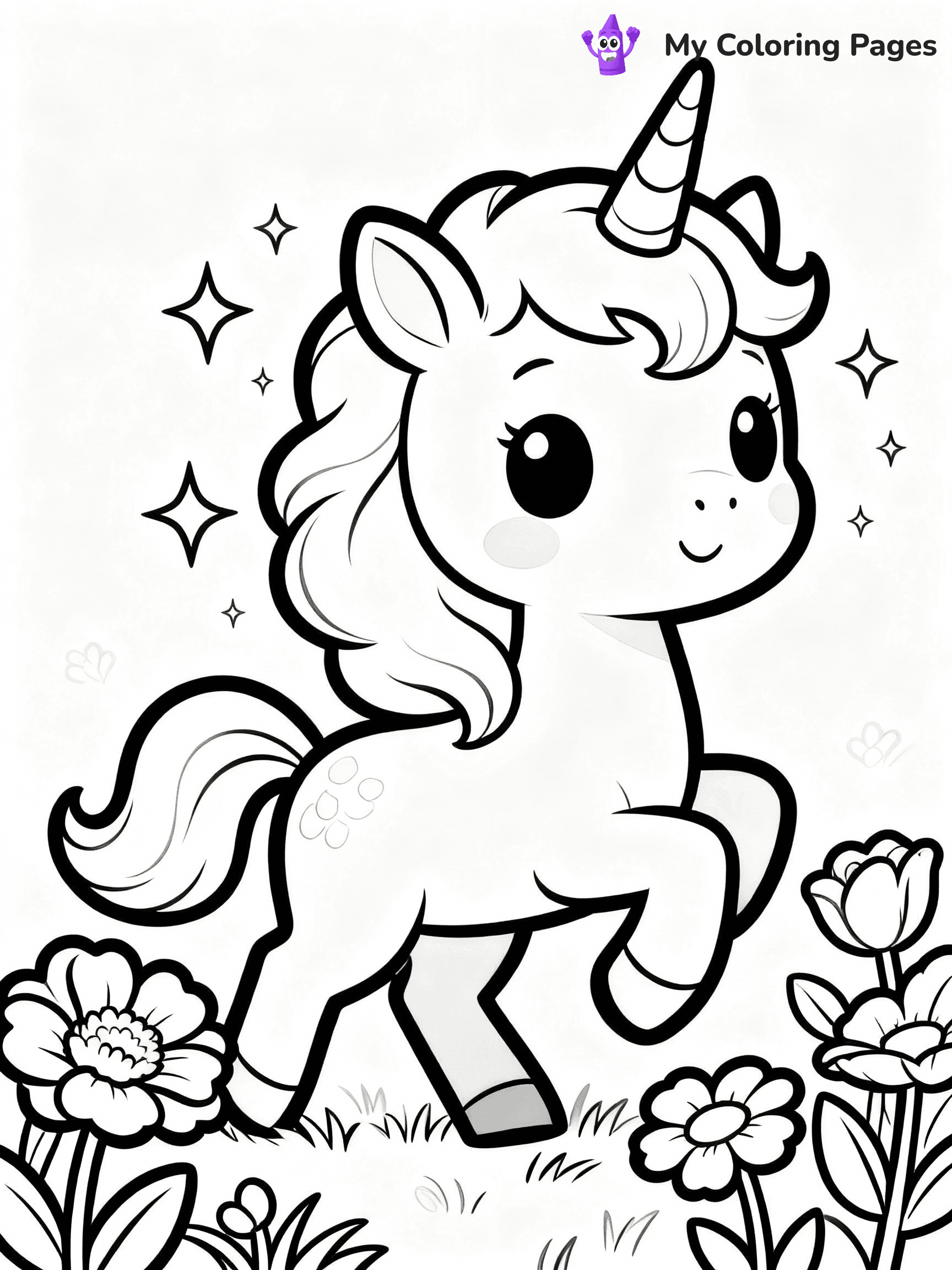 Chibi Coloring Pages - 45