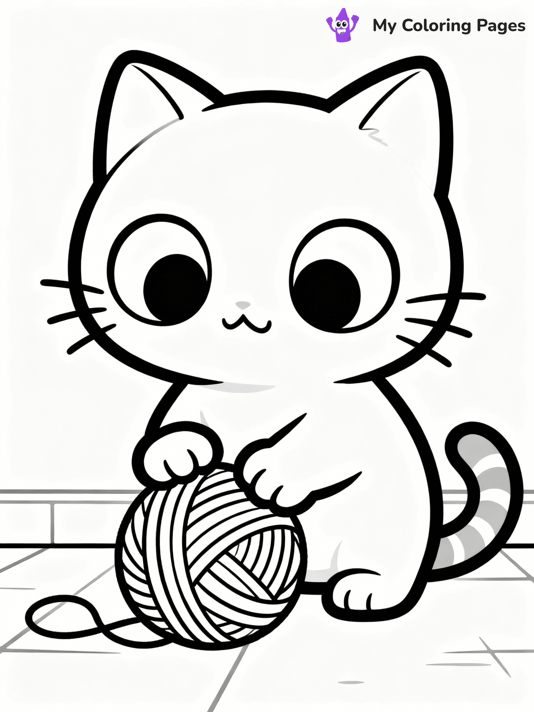Chibi Coloring Pages - 32