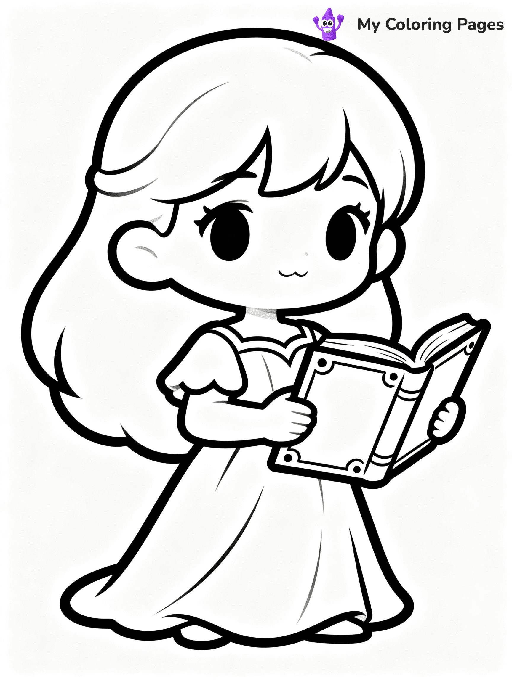Chibi Coloring Pages - 21