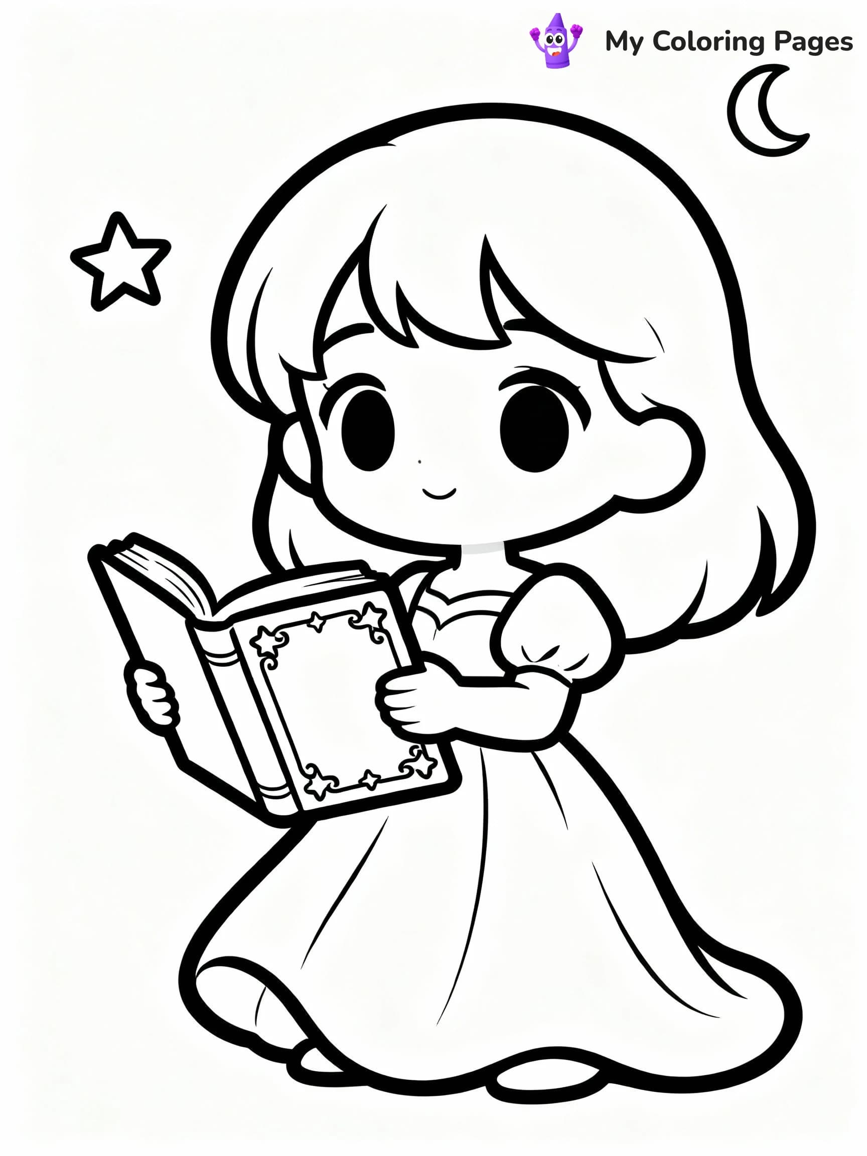 Chibi Coloring Pages - 20