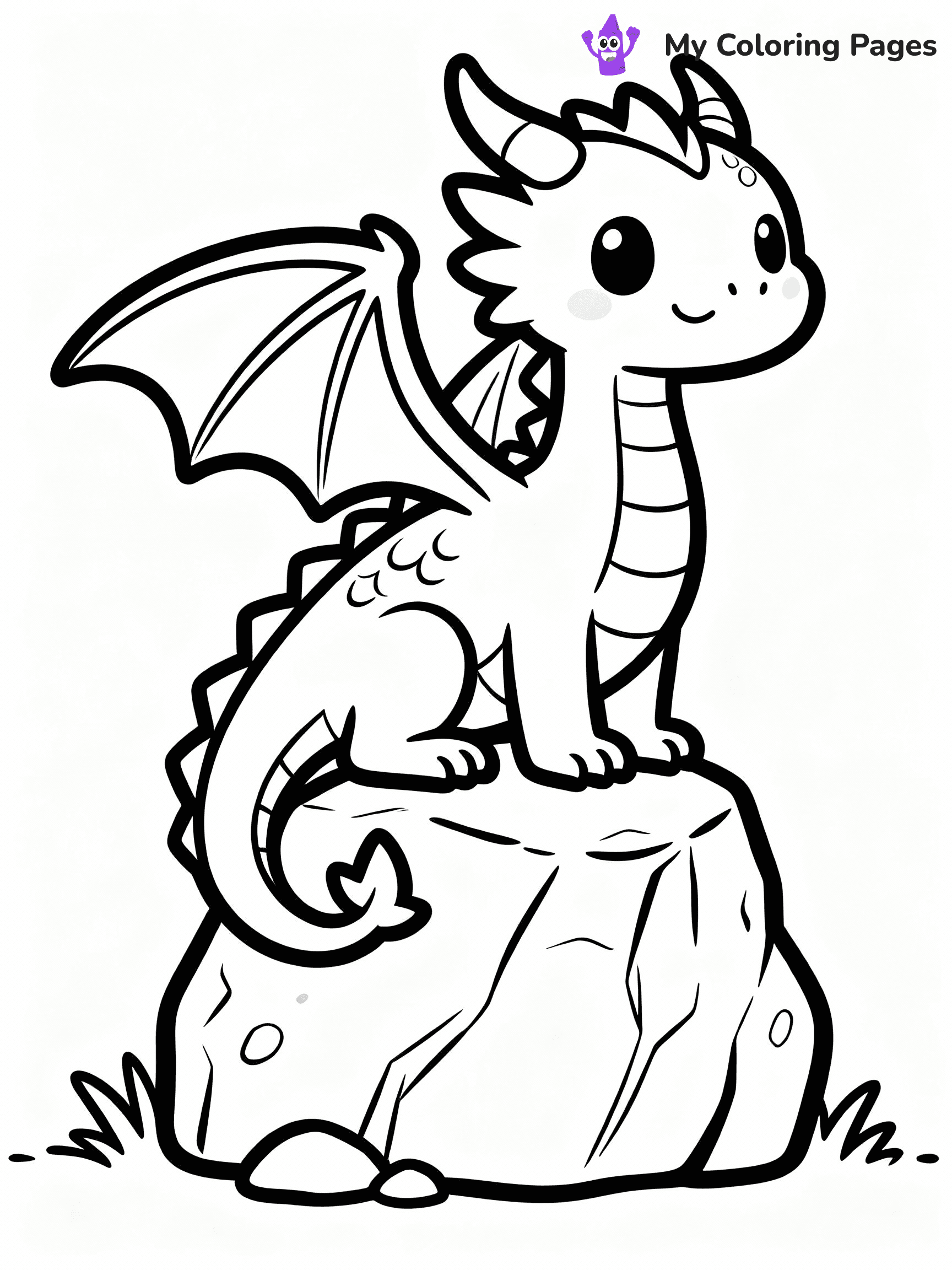 Chibi Coloring Pages - 9