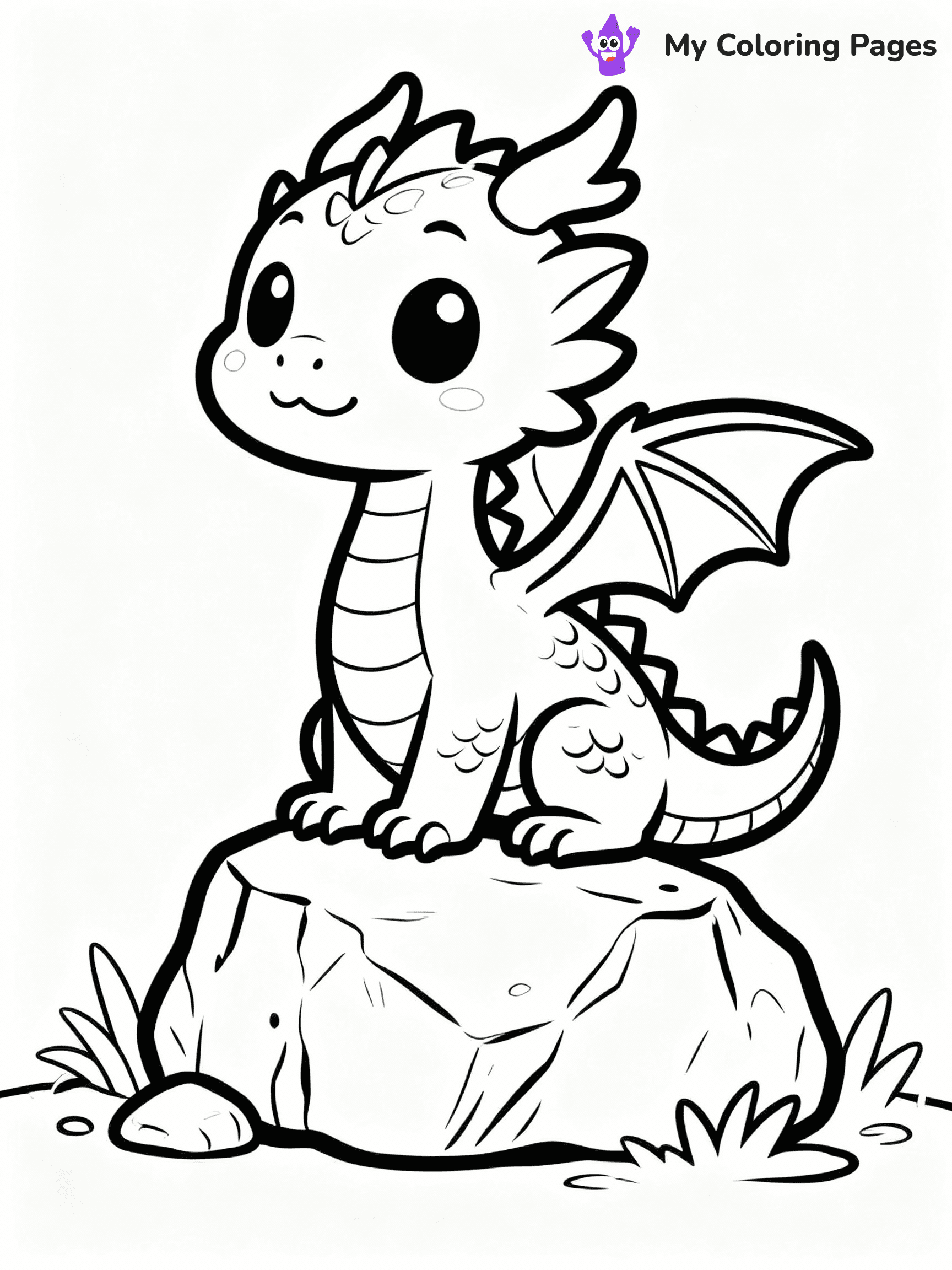 Chibi Coloring Pages - 8