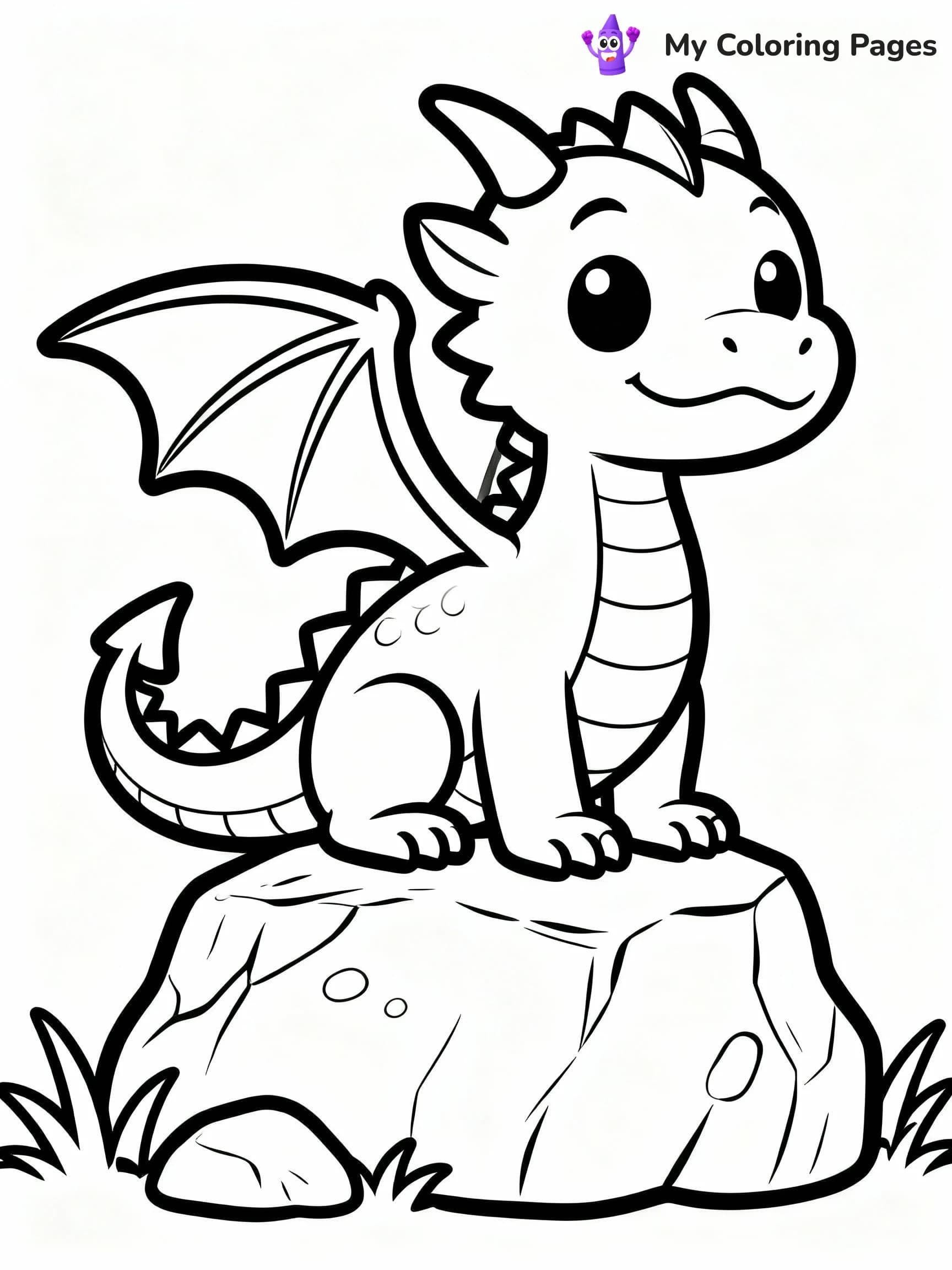 Chibi Coloring Pages - 7