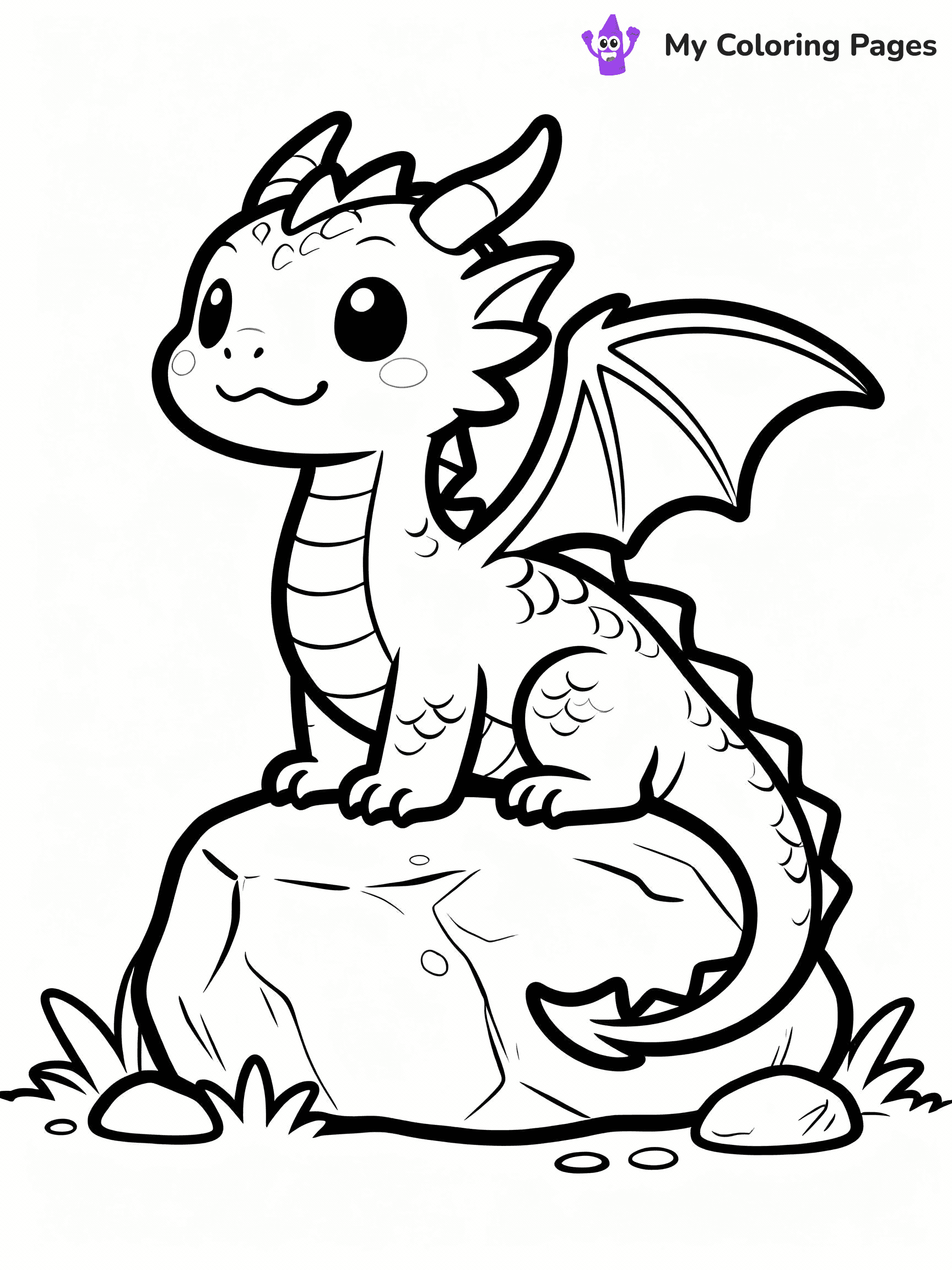 Chibi Coloring Pages - 2