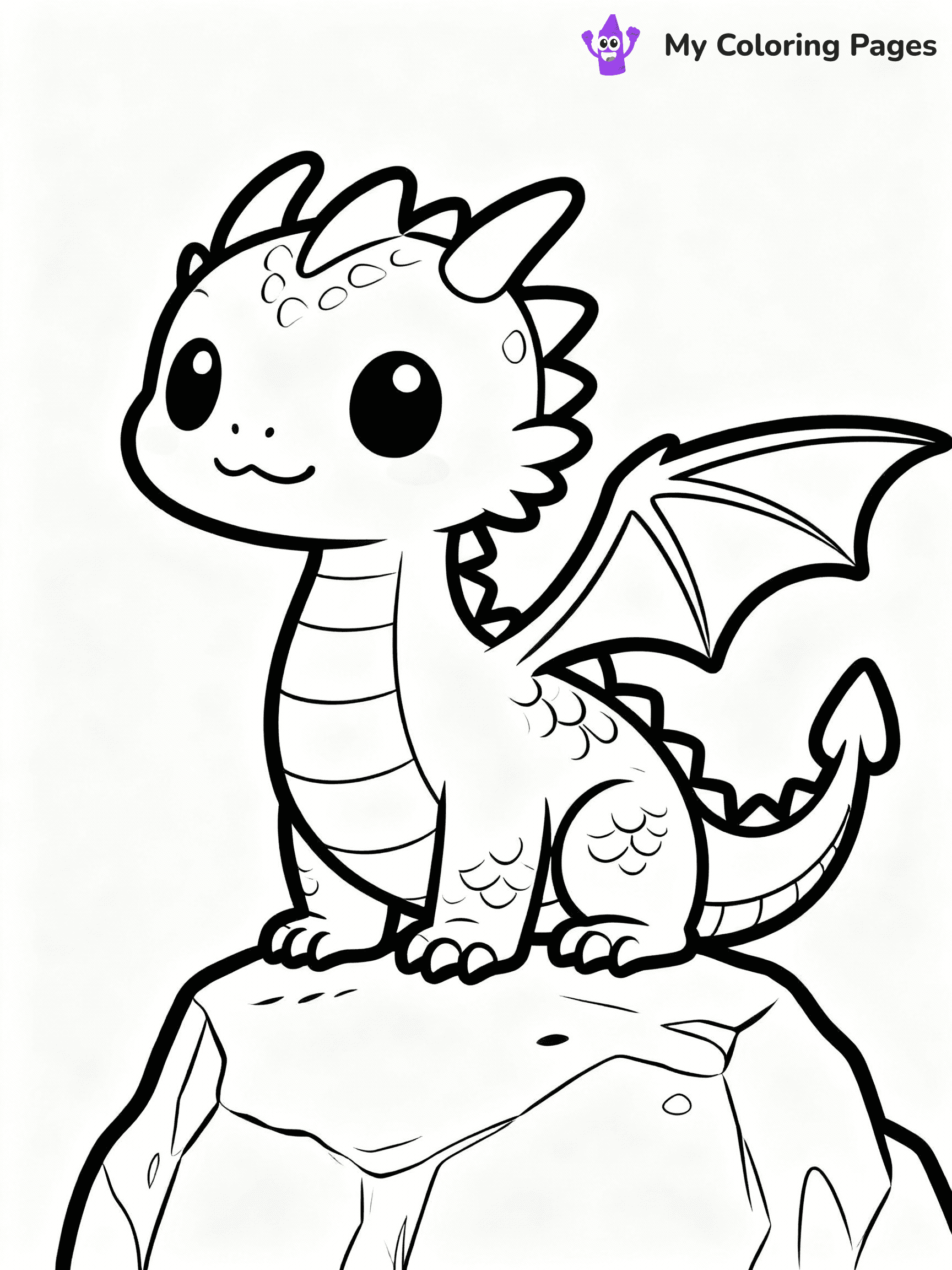 Chibi Coloring Pages - 1