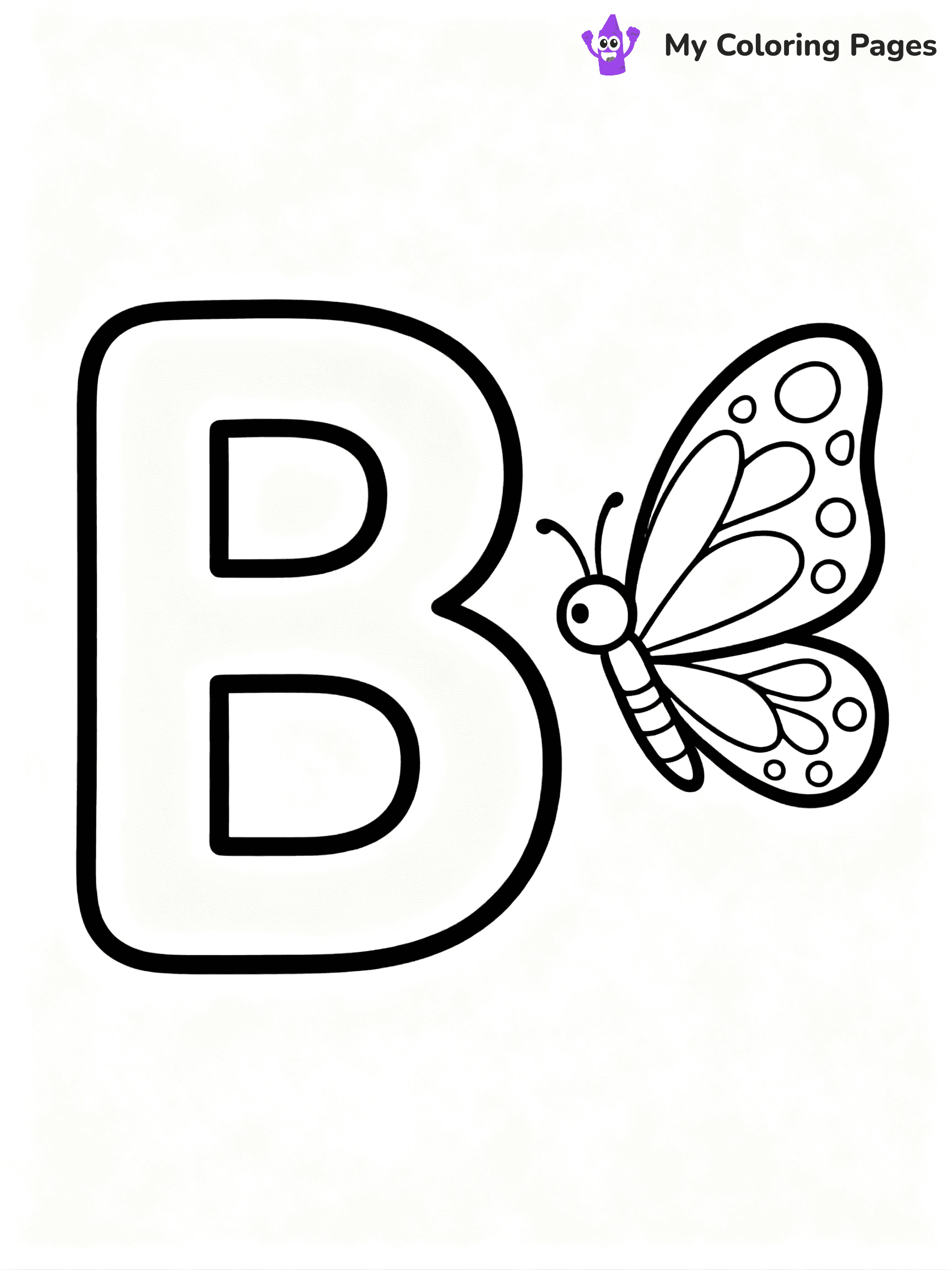Letter B Coloring Pages - 34