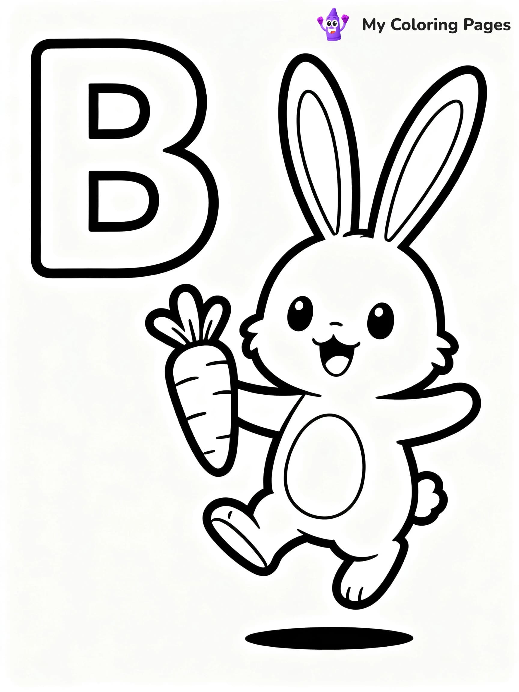 Letter B Coloring Pages - 23