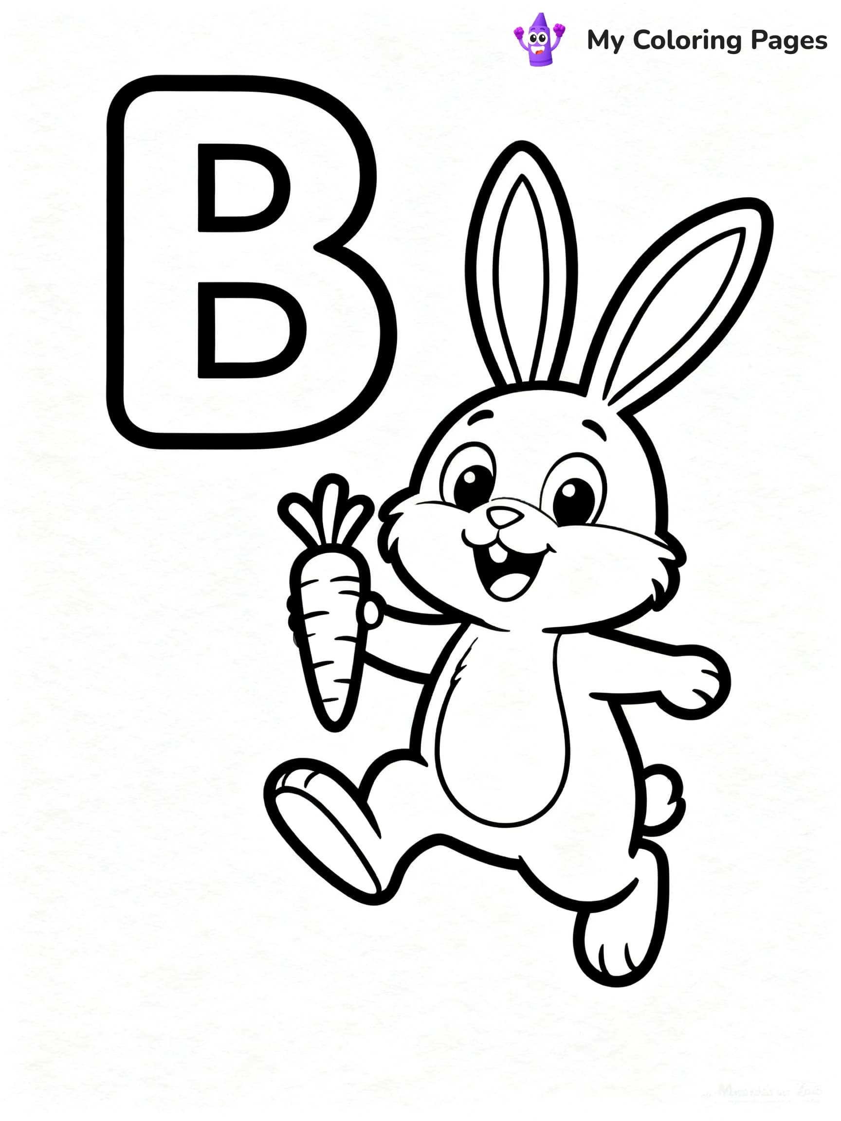 Letter B Coloring Pages - 22