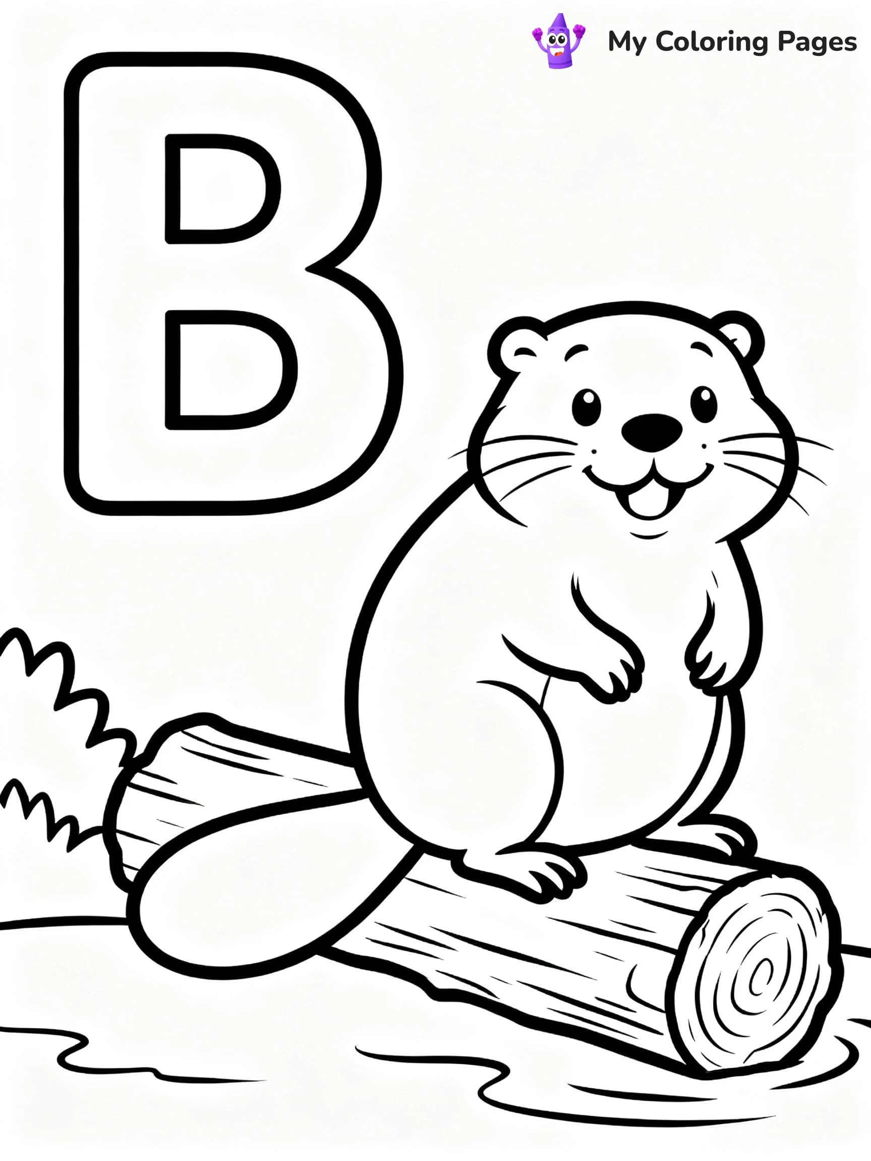 Letter B Coloring Pages - 21