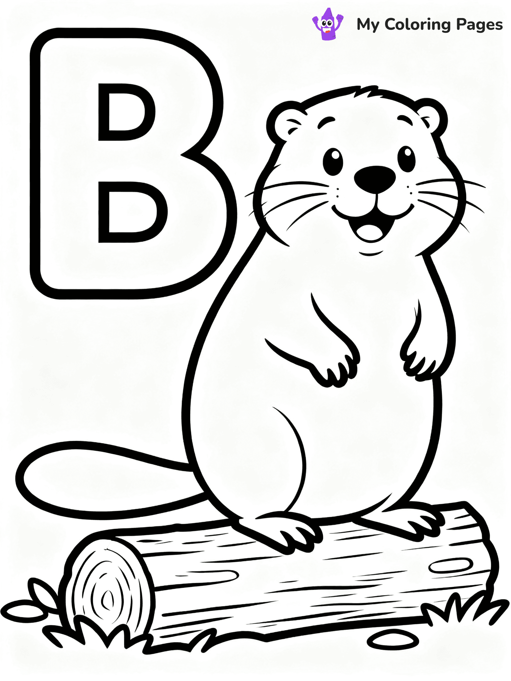 Letter B Coloring Pages - 18