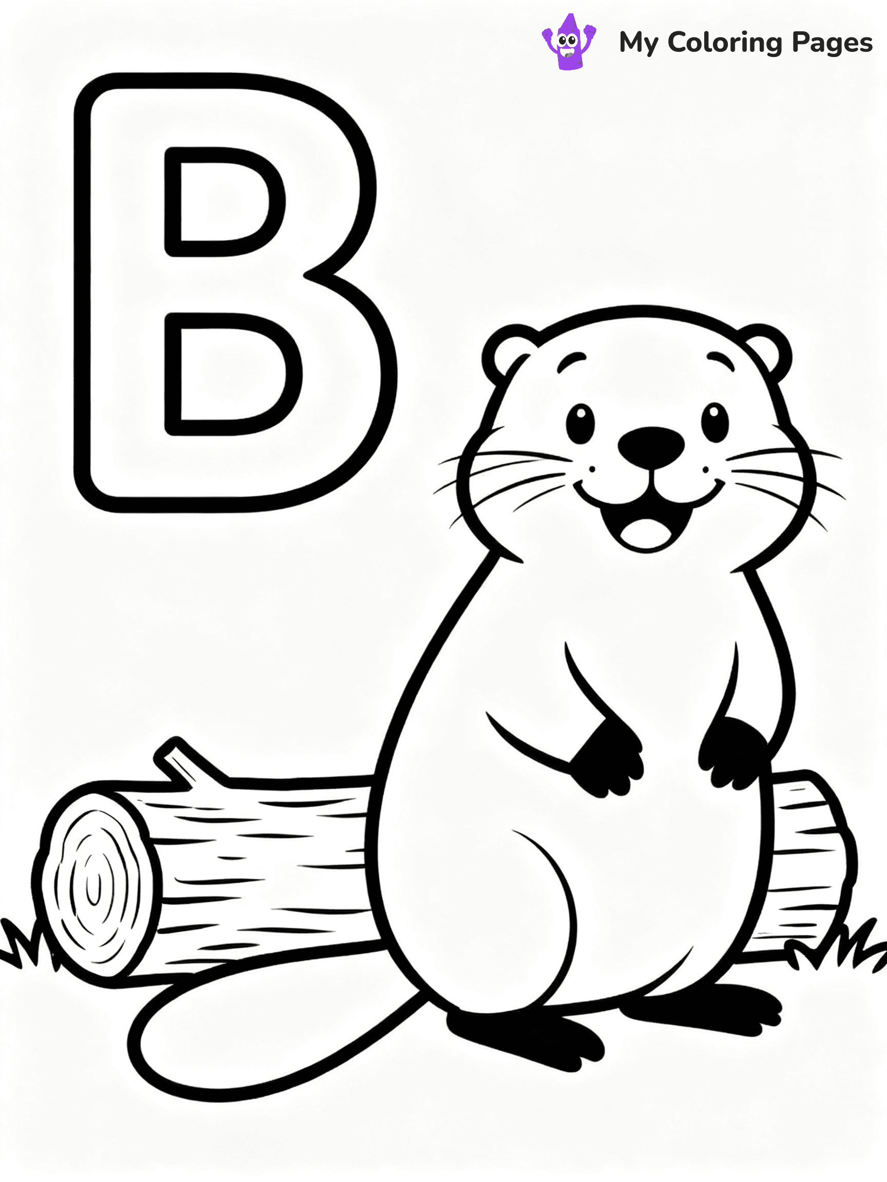 Letter B Coloring Pages - 15