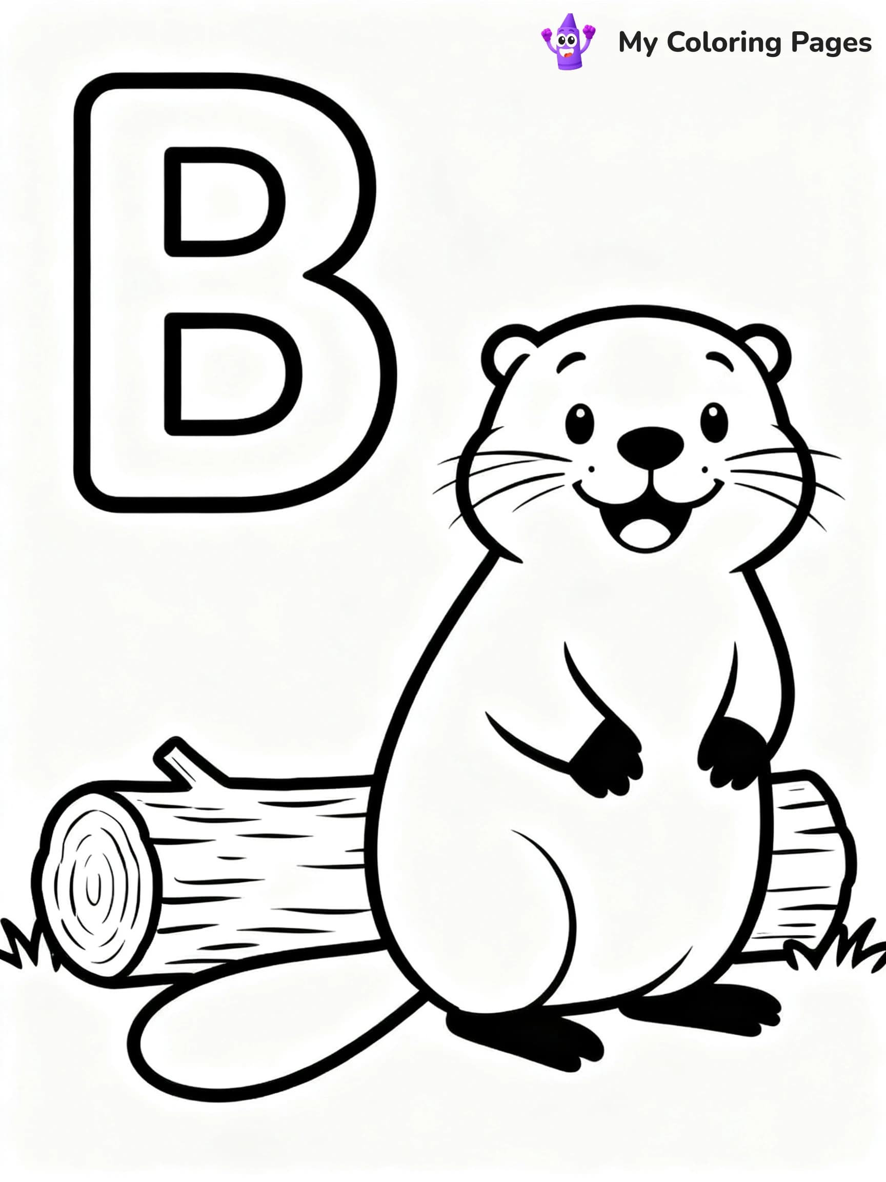 Letter B Coloring Pages - 15