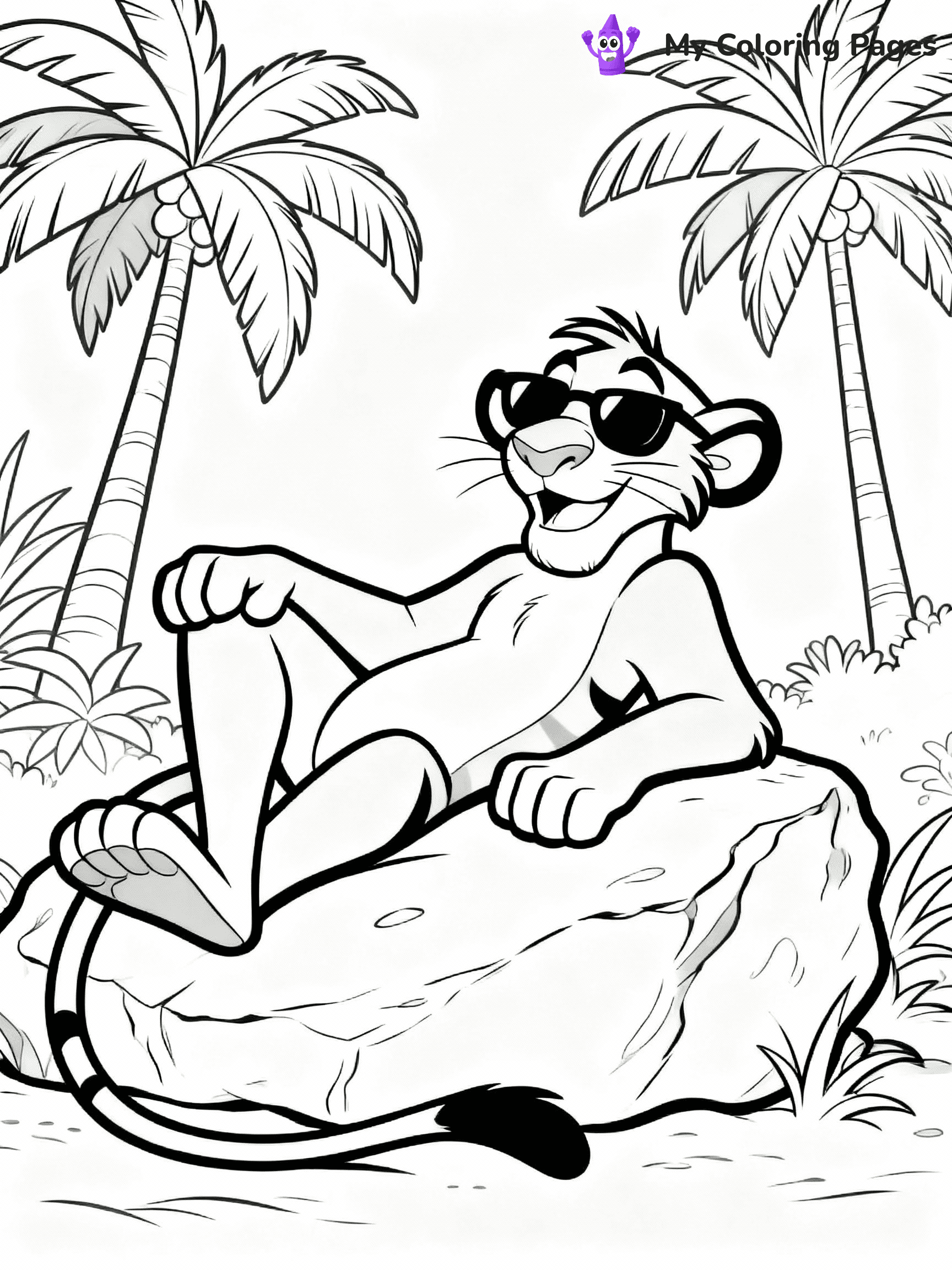 Lion King Coloring Pages - 33