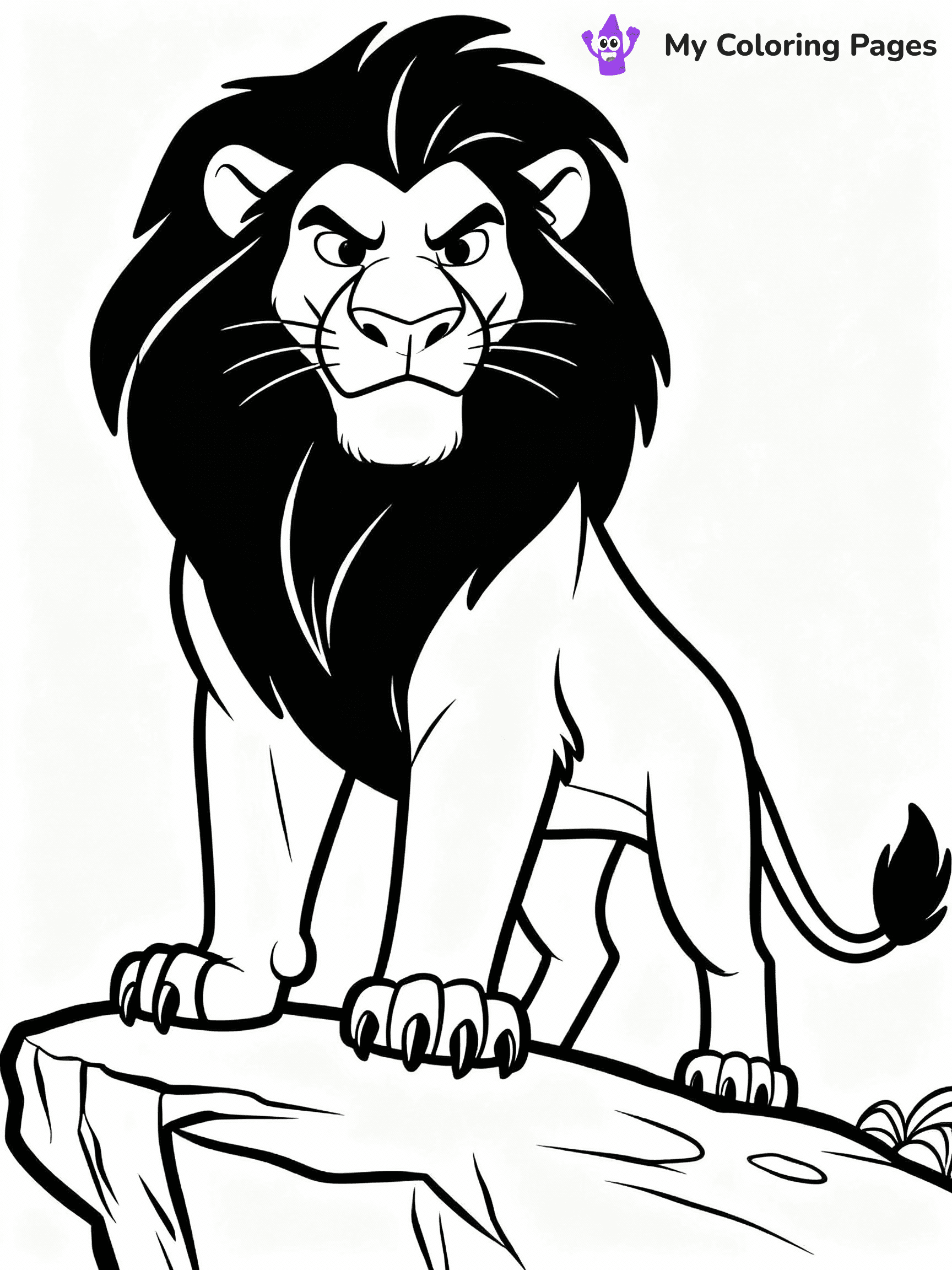 Lion King Coloring Pages - 29