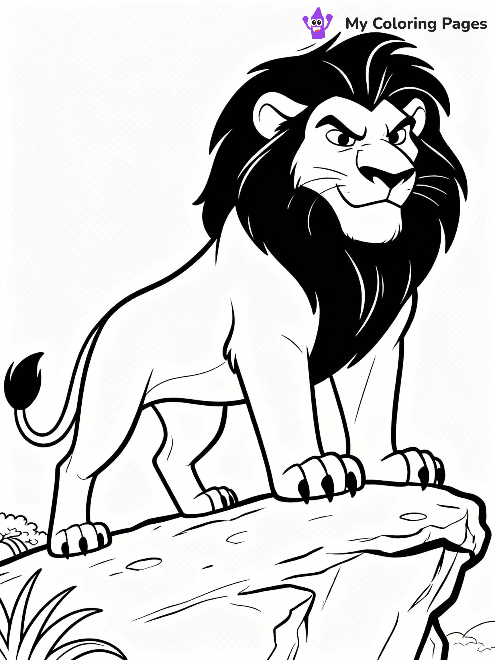 Lion King Coloring Pages - 26