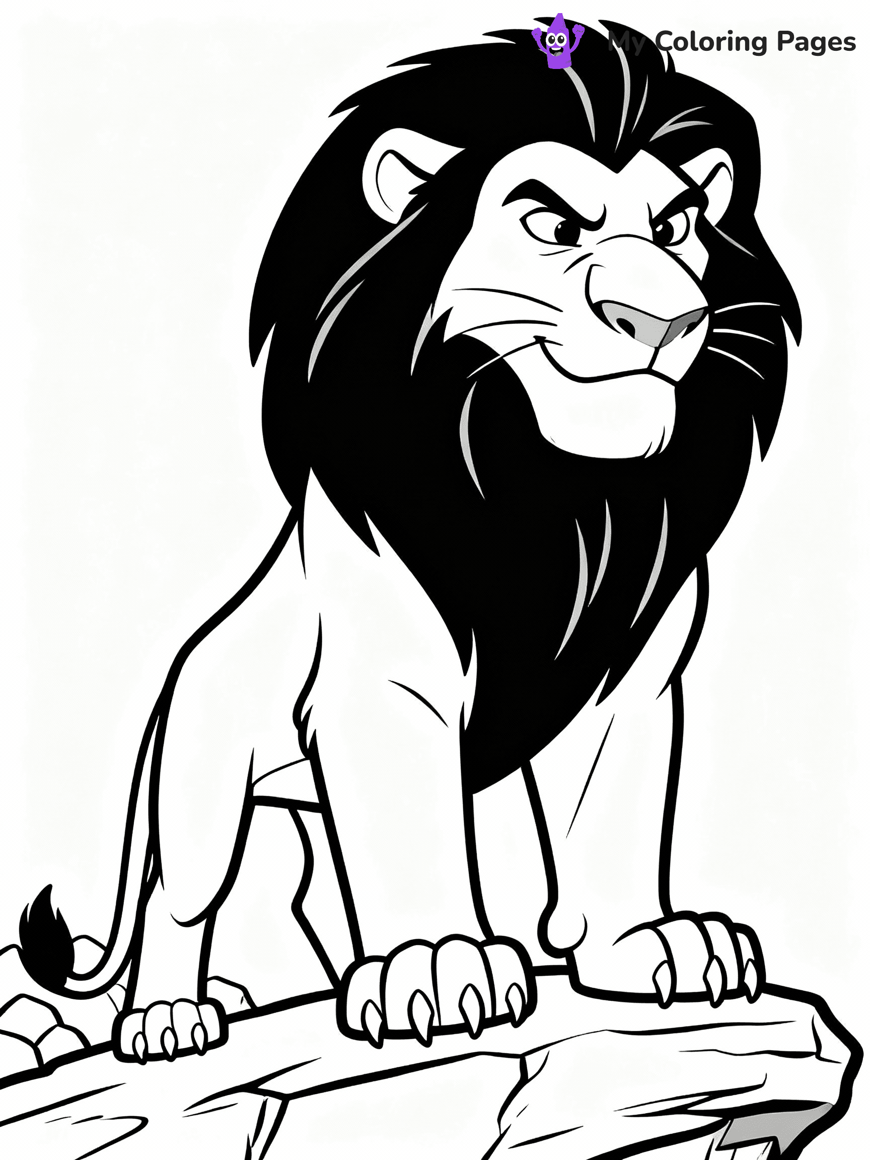 Lion King Coloring Pages - 24
