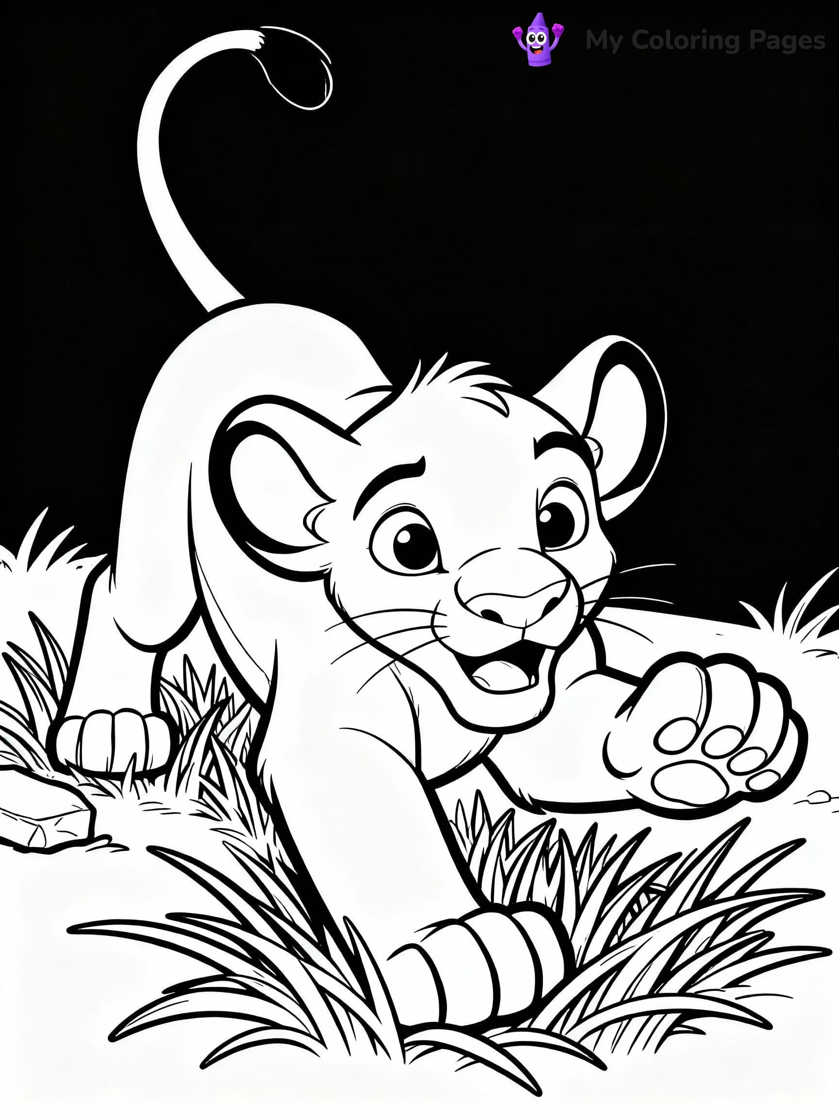 Lion King Coloring Pages - 21