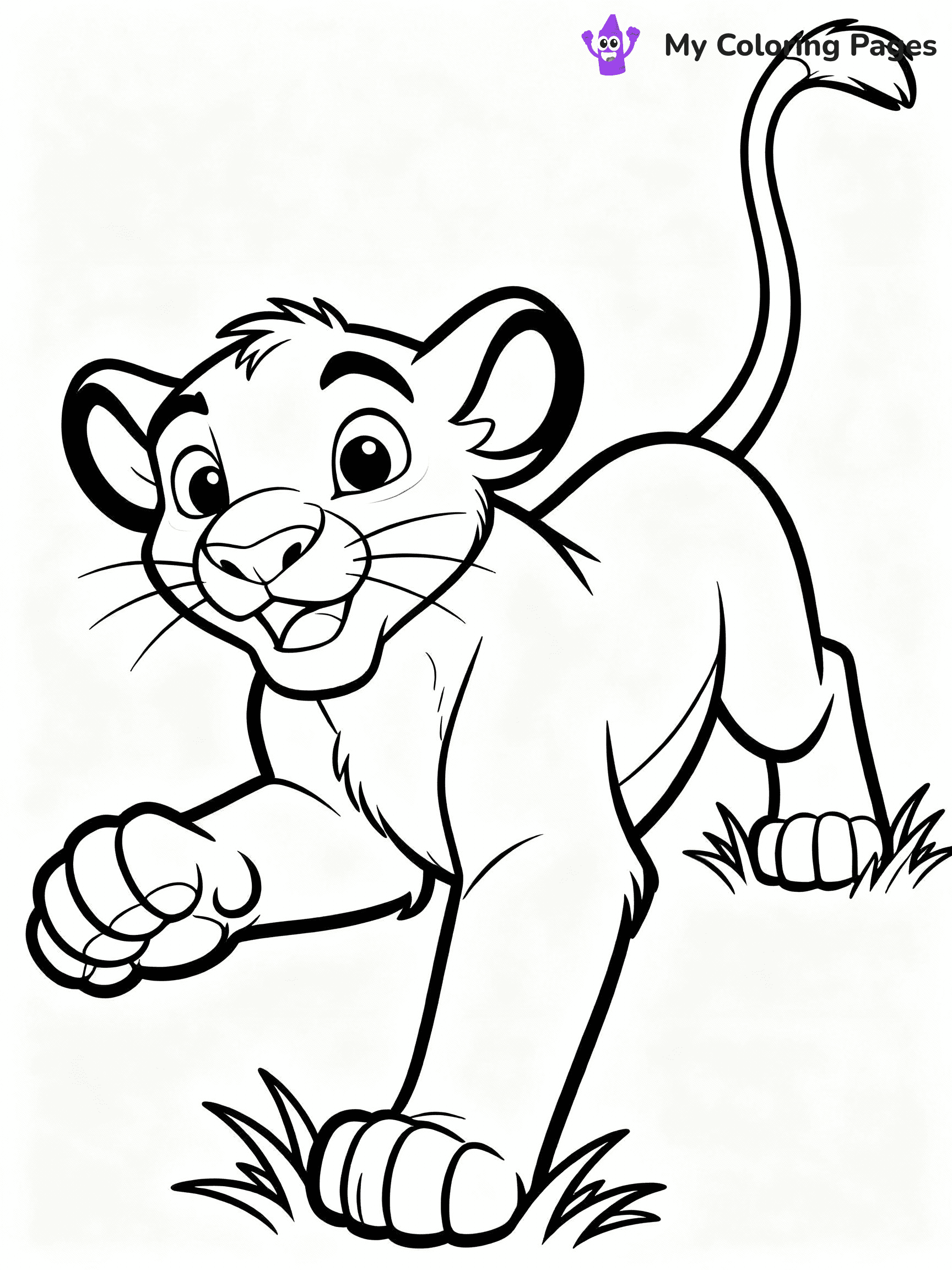 Lion King Coloring Pages - 20