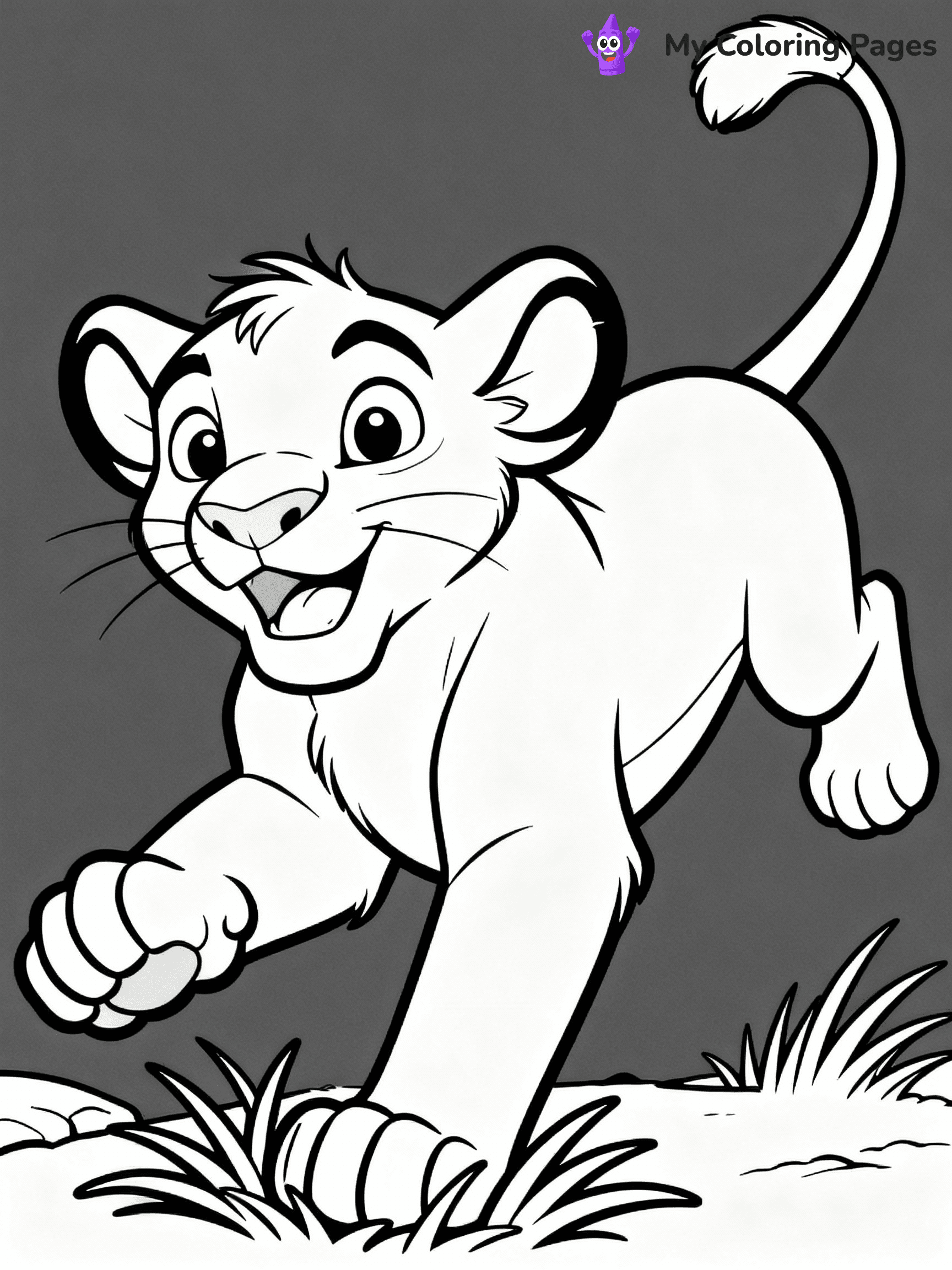 Lion King Coloring Pages - 19