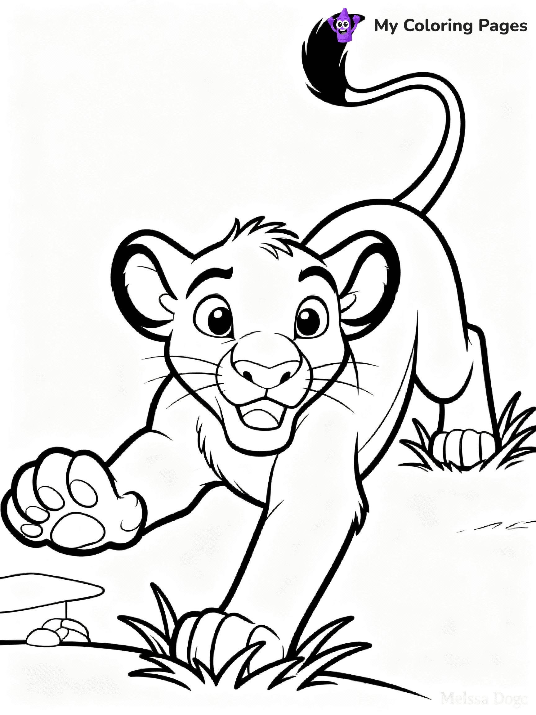 Lion King Coloring Pages - 18