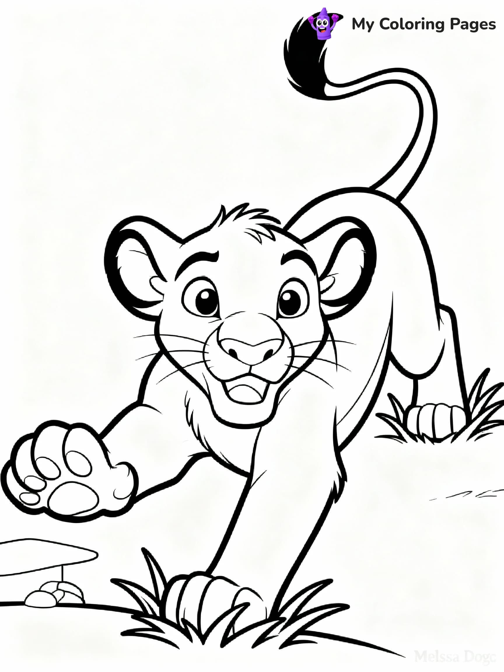 Lion King Coloring Pages - 18