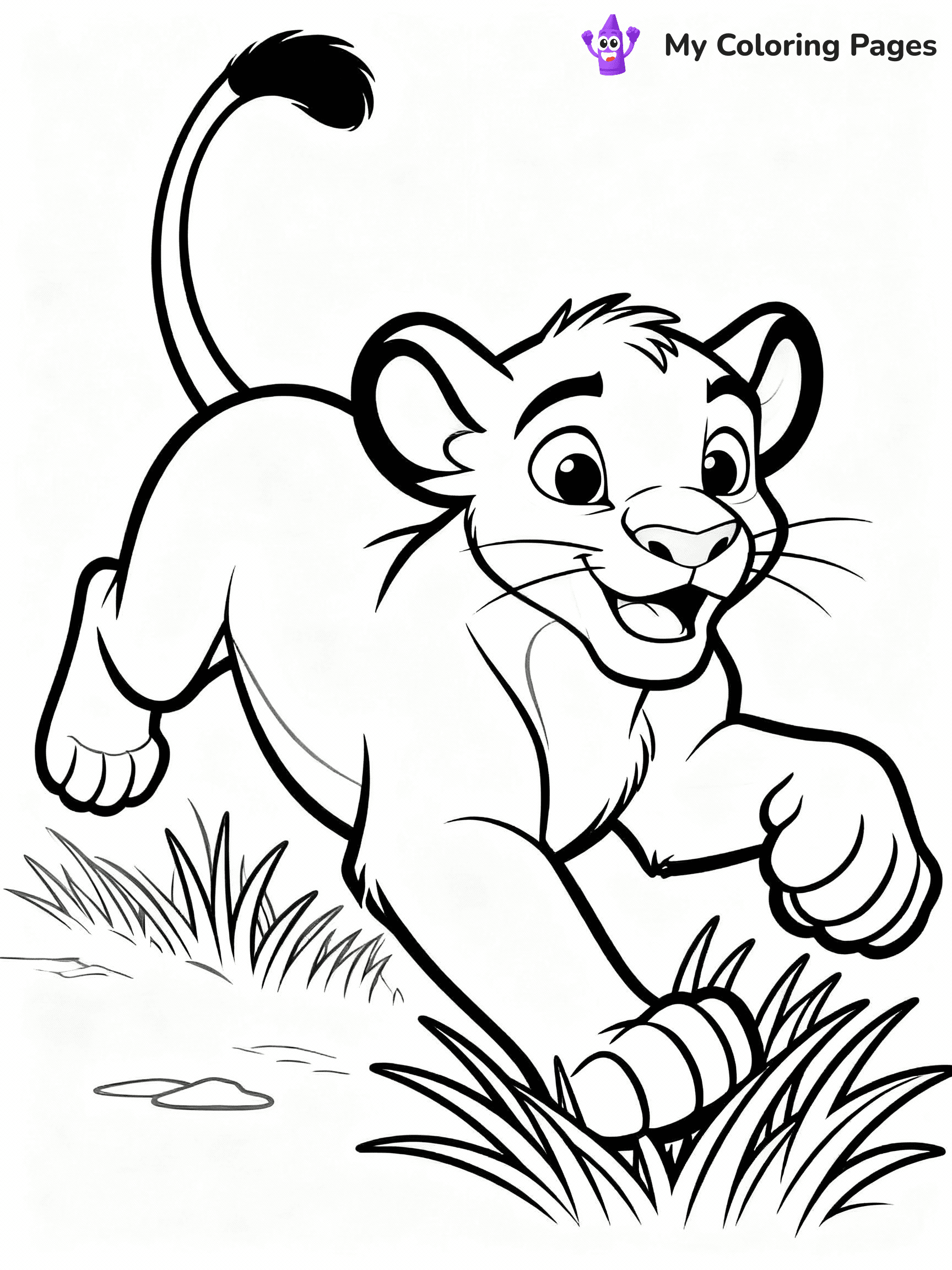 Lion King Coloring Pages - 17