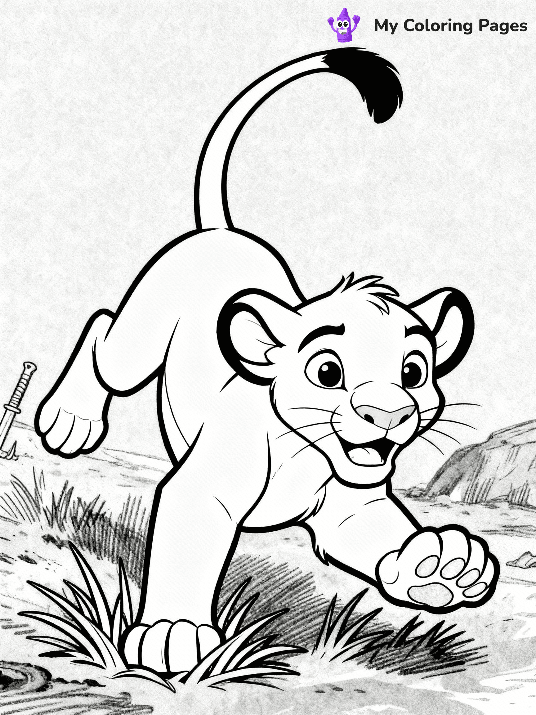 Lion King Coloring Pages - 15