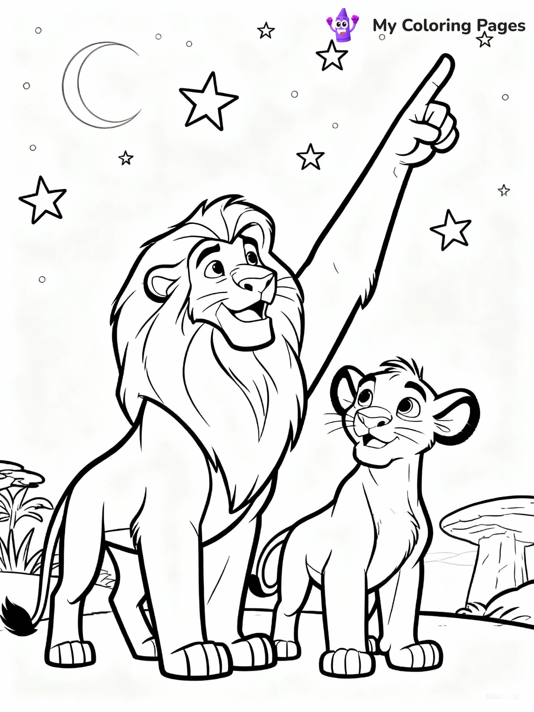 Lion King Coloring Pages - 13