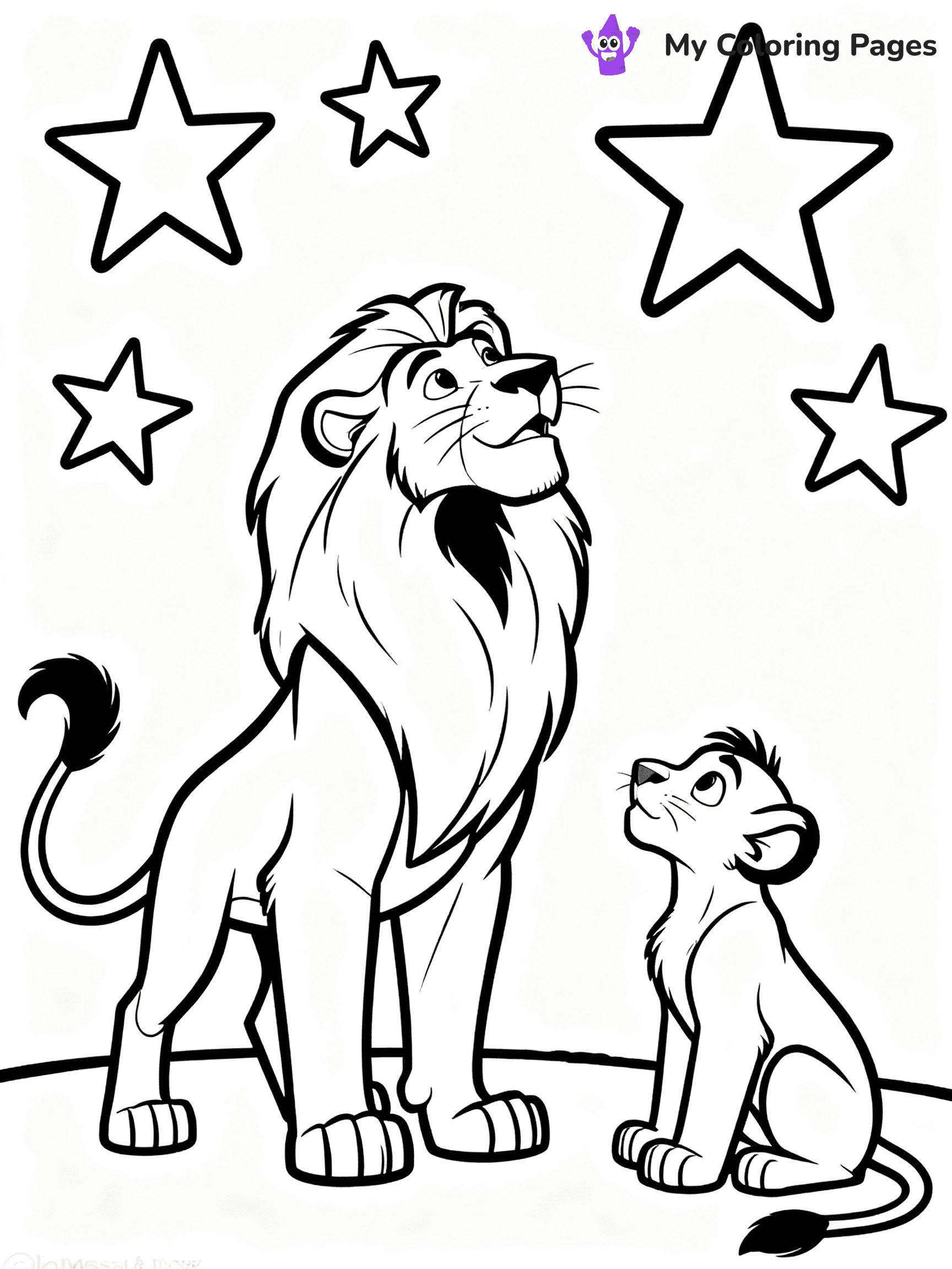 Lion King Coloring Pages - 10