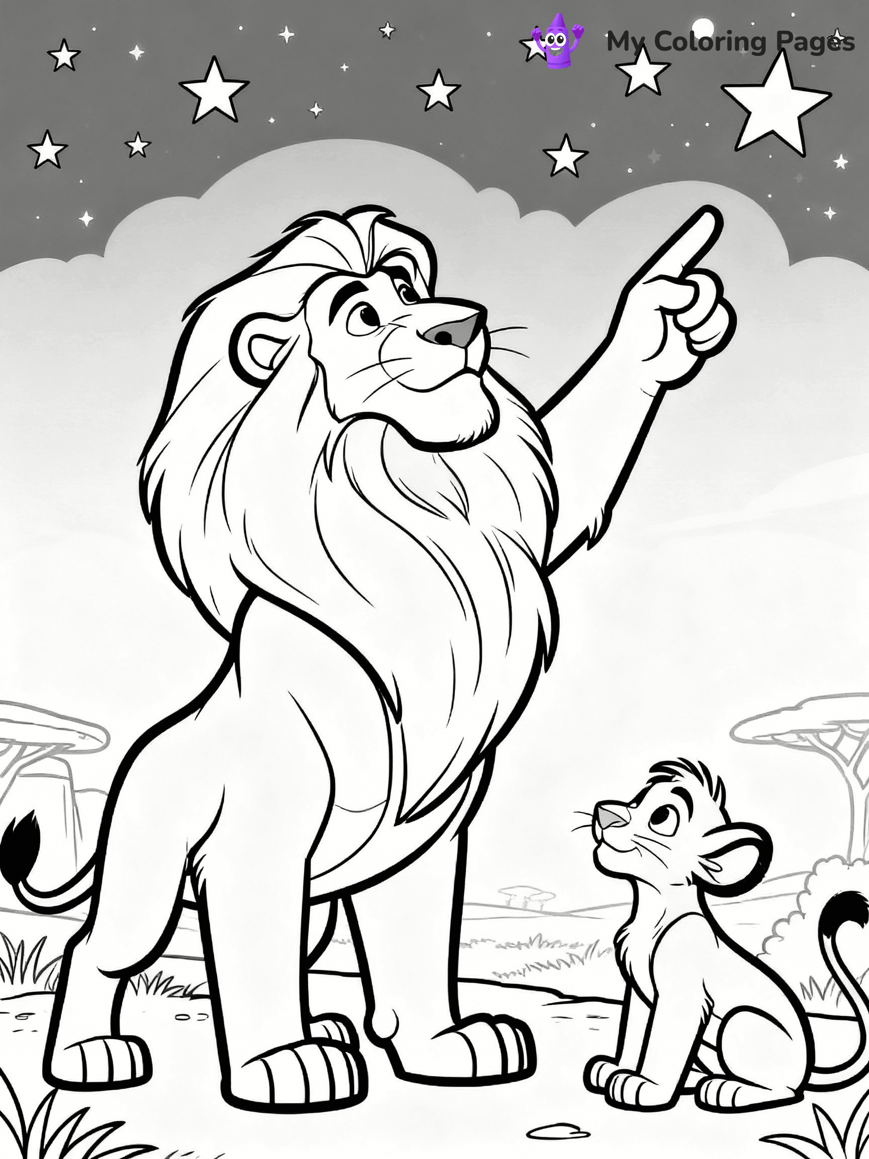 Lion King Coloring Pages - 5