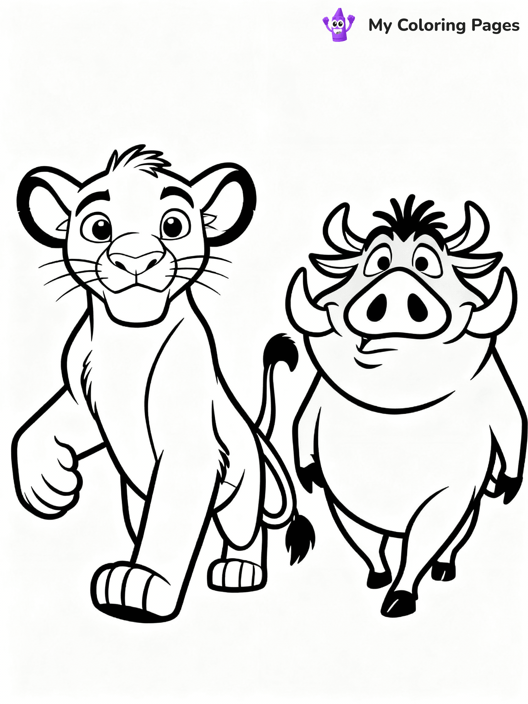 Lion King Coloring Pages - 4