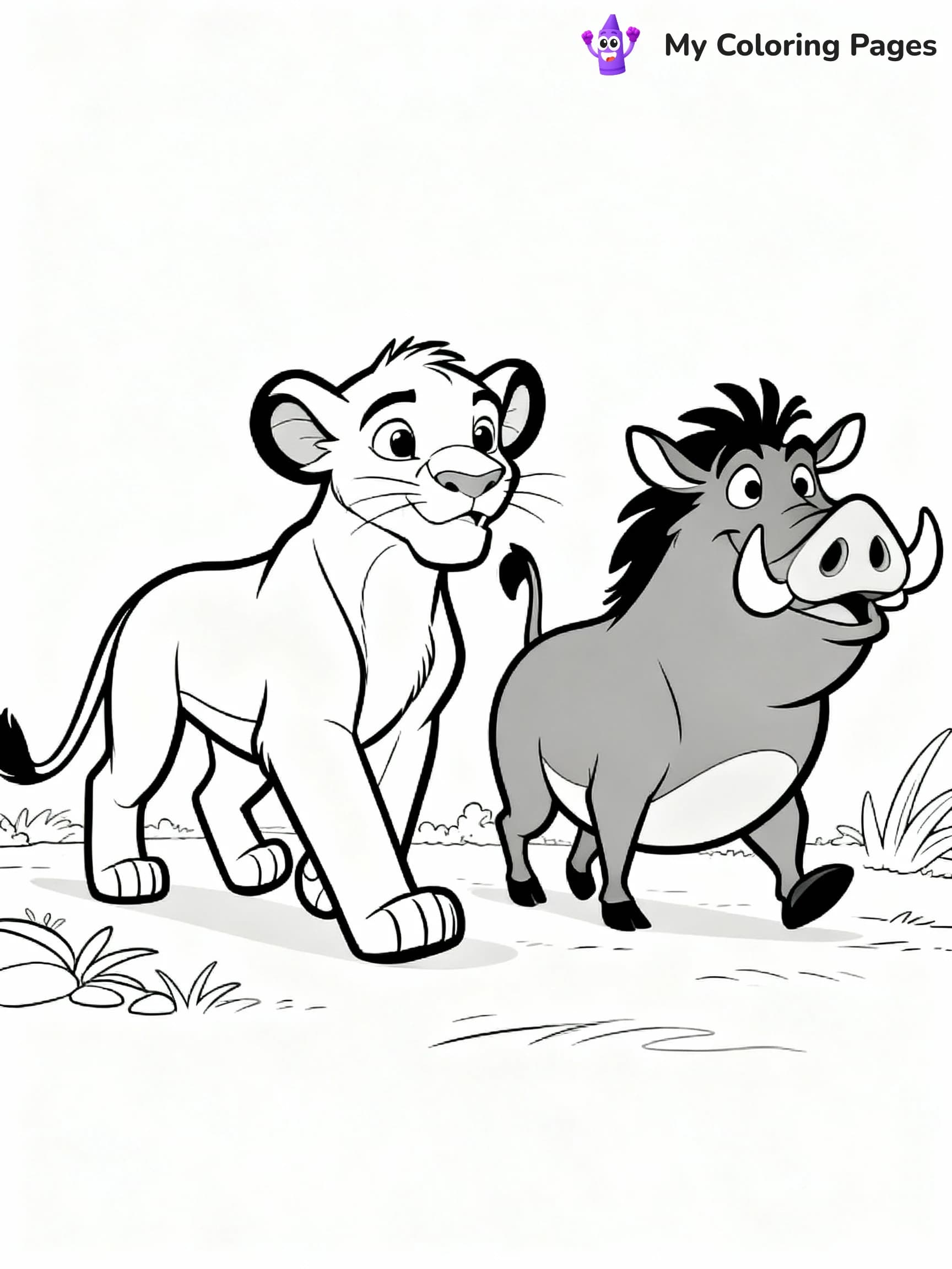Lion King Coloring Pages - 3